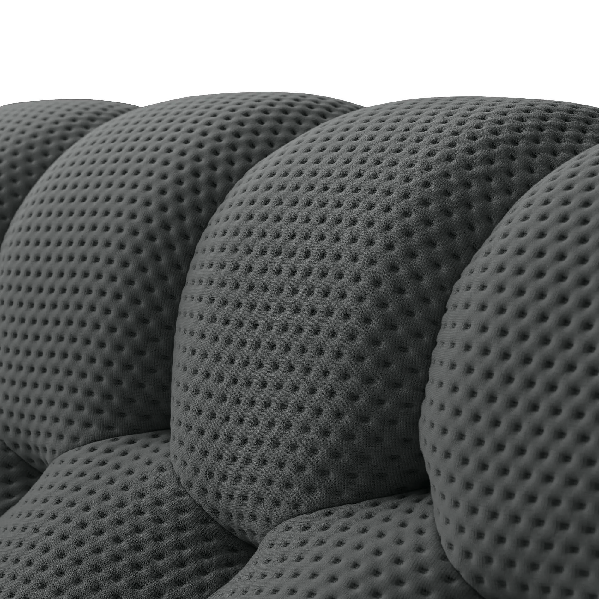 Bubble Armless Sofa Modular Flexibility 3d Knitted Ottomans 1 Seaters Atunus 34