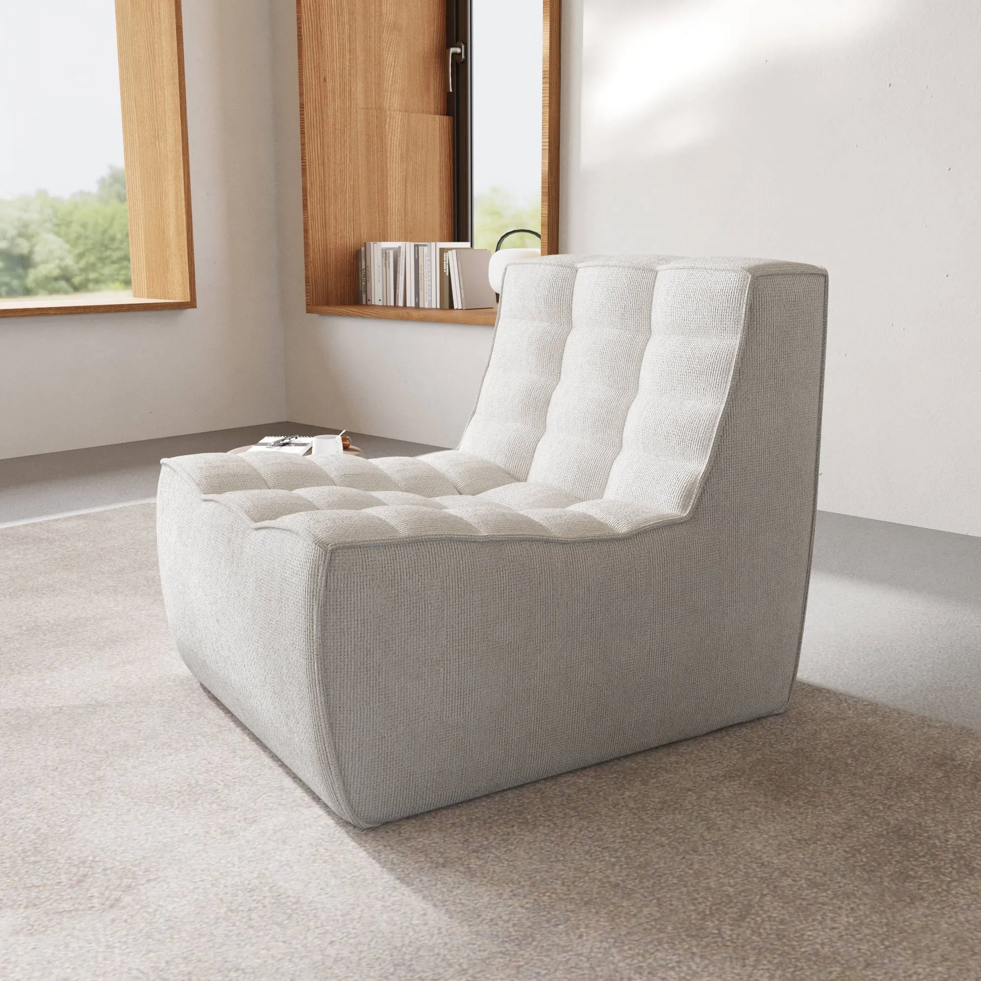 Caterpillar Classic Floor Sofa Cozy Comfort Waffle Single Sofa 1 Seaters Atunus 11