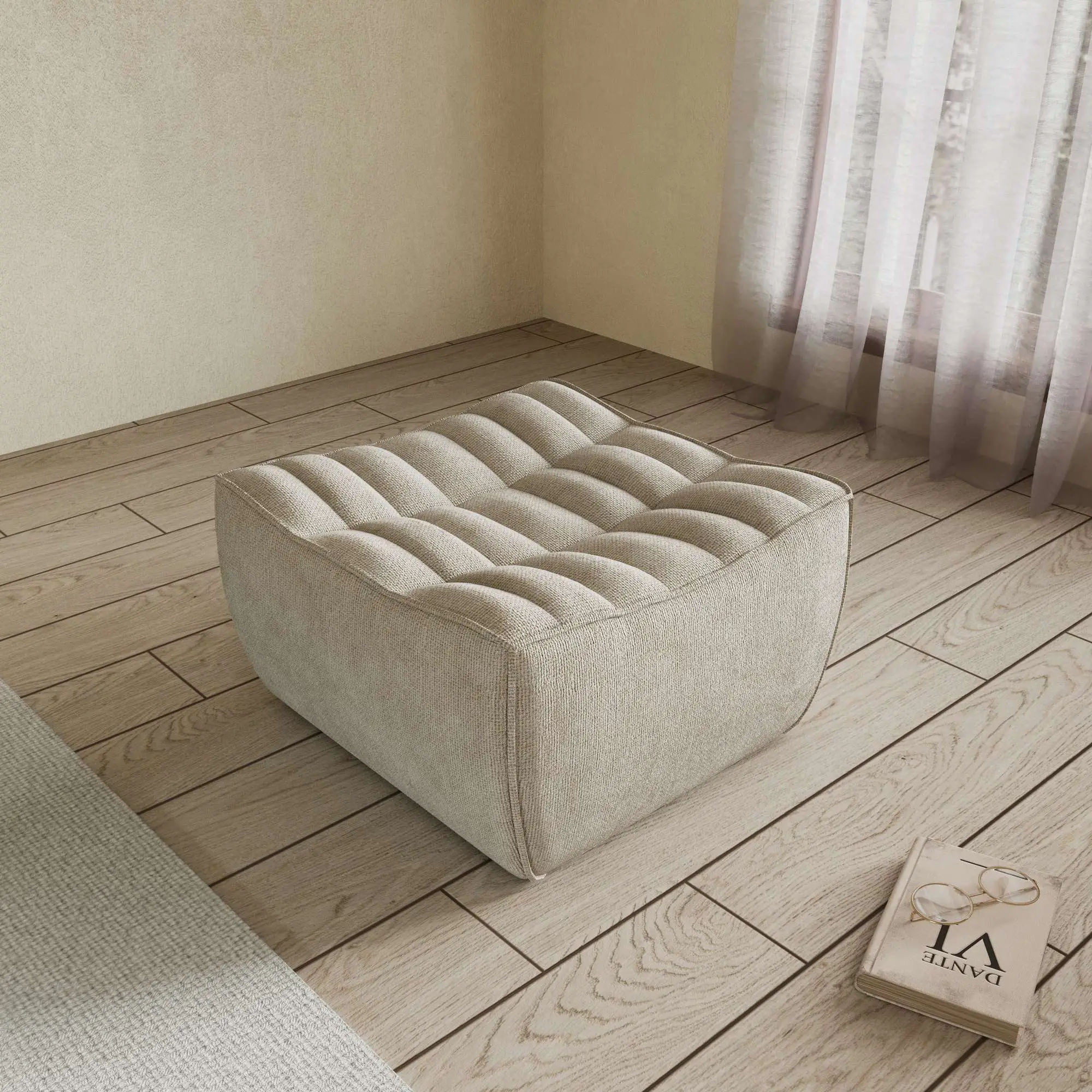 Caterpillar Classic Floor Sofa Modular Cozy Waffle Ottomans 1 Seaters Atunus 2