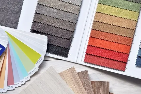 Fabrics Of Various Colors