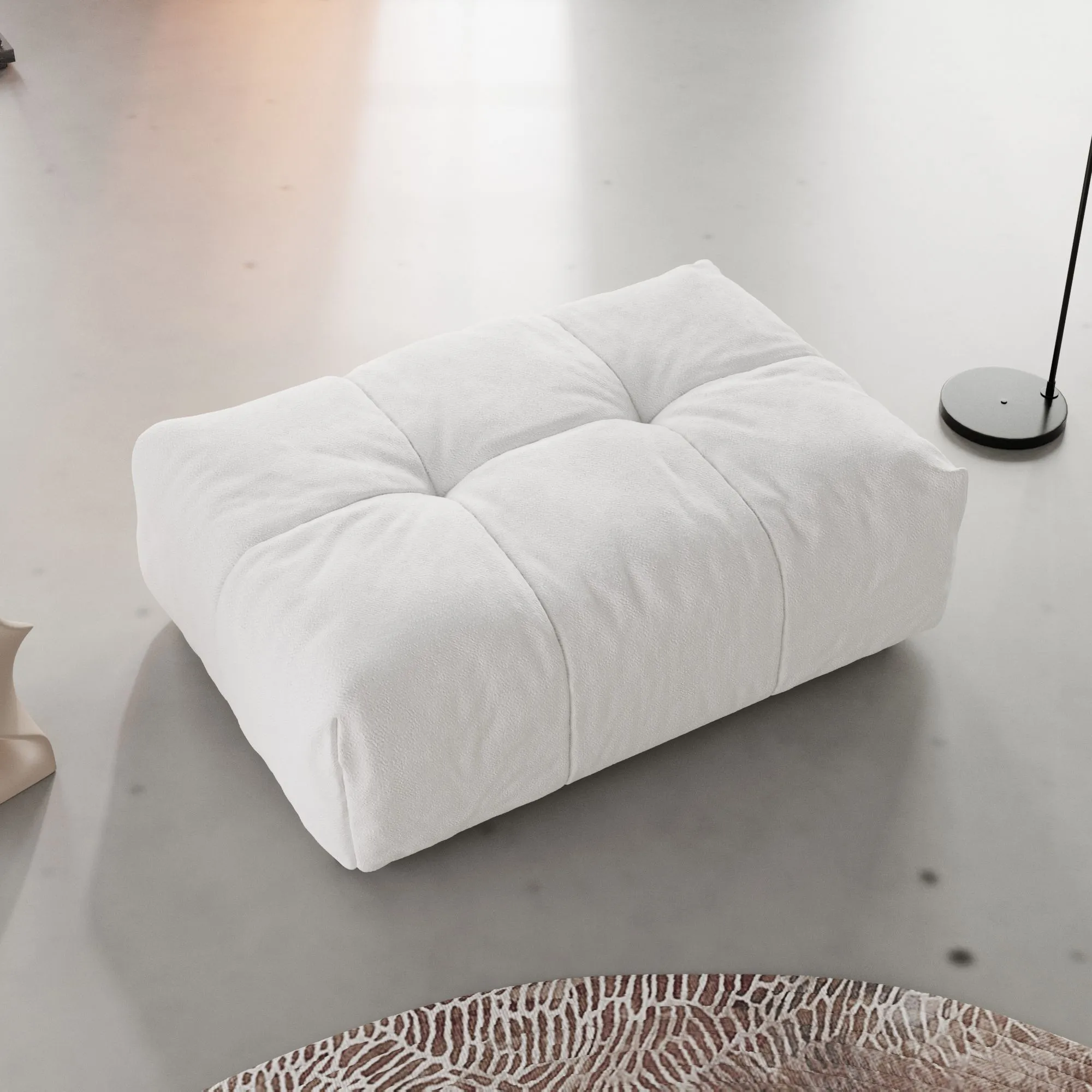 Pixel Classic Modular Sofa Comfort Footrest Linen Ottomans 1 Seaters Atunus 2