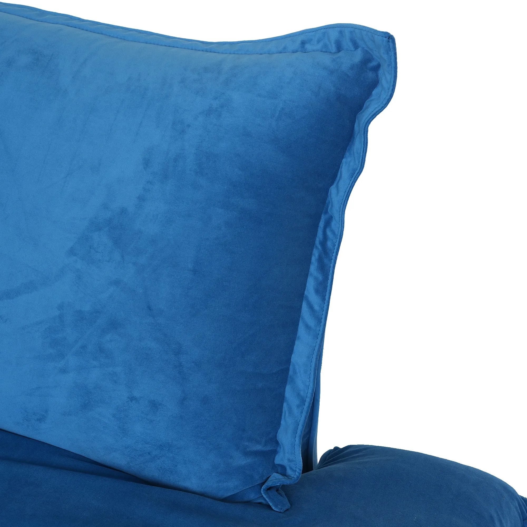 Sky Classic Velvet Cloud Sofa Washable Cover 43 Inch Velvet Single Sofa 1 Seaters Atunus 13