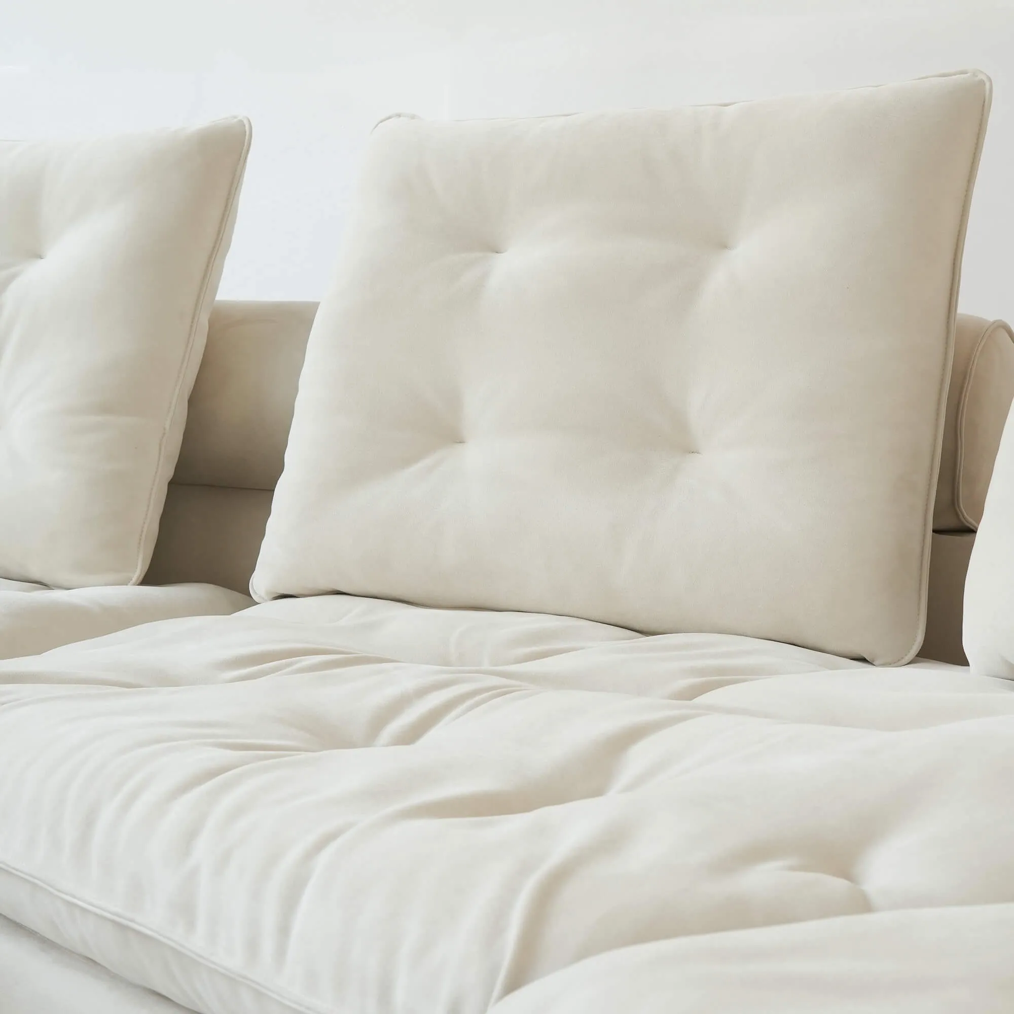 Sky Cloud Deluxe Adjustable Sectional Sofa Comfortable Relaxation Velvet Sleepers 4 Seaters Atunus 21