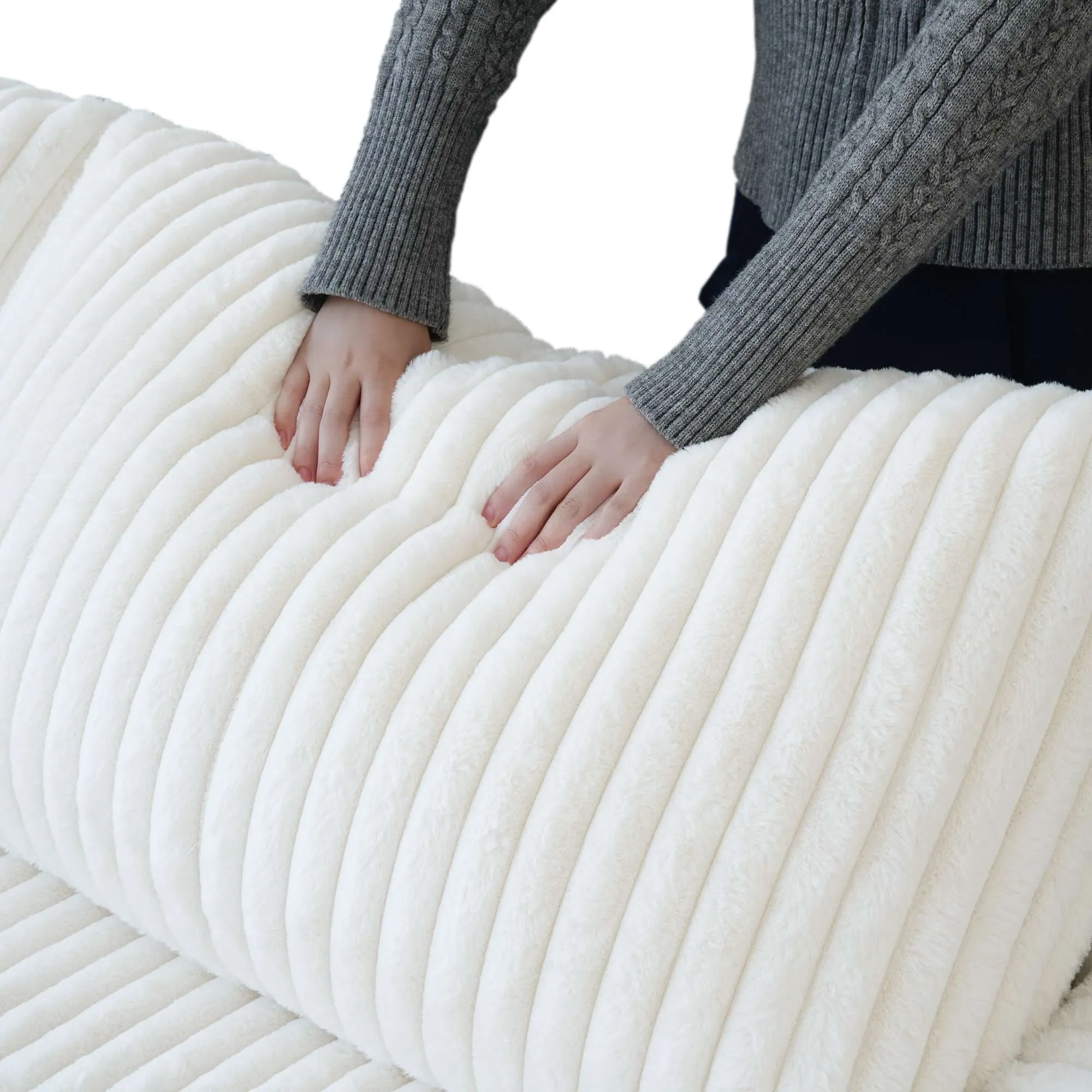Sky Cloud Pro Sectional Sofa Modular Cozy Plush Fabric Sleepers 4 Seaters Atunus 15