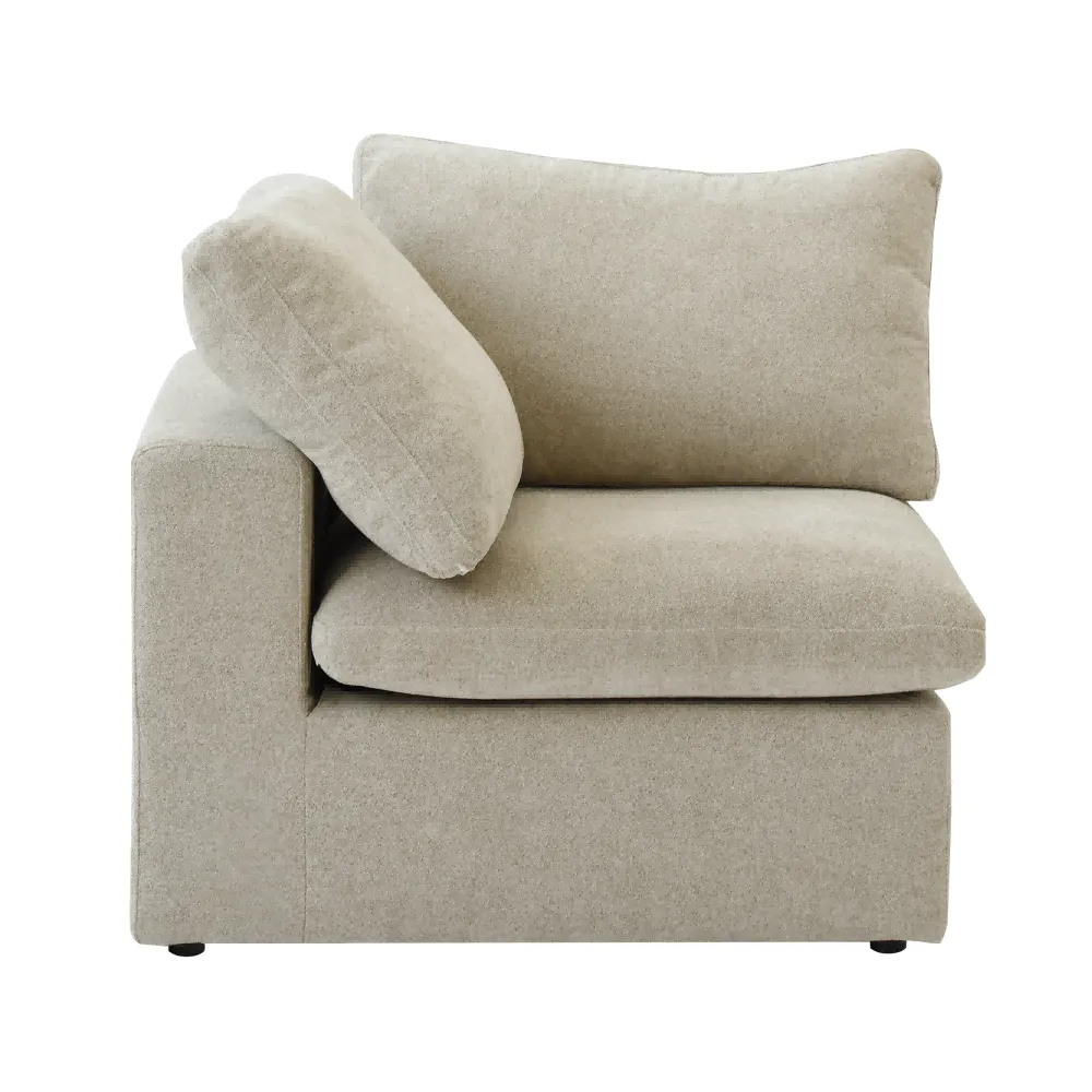 Sky Cloud Sectional Sofa Pet Friendly Cover 120 Inch Linen Sleepers 3 Seaters Atunus 19