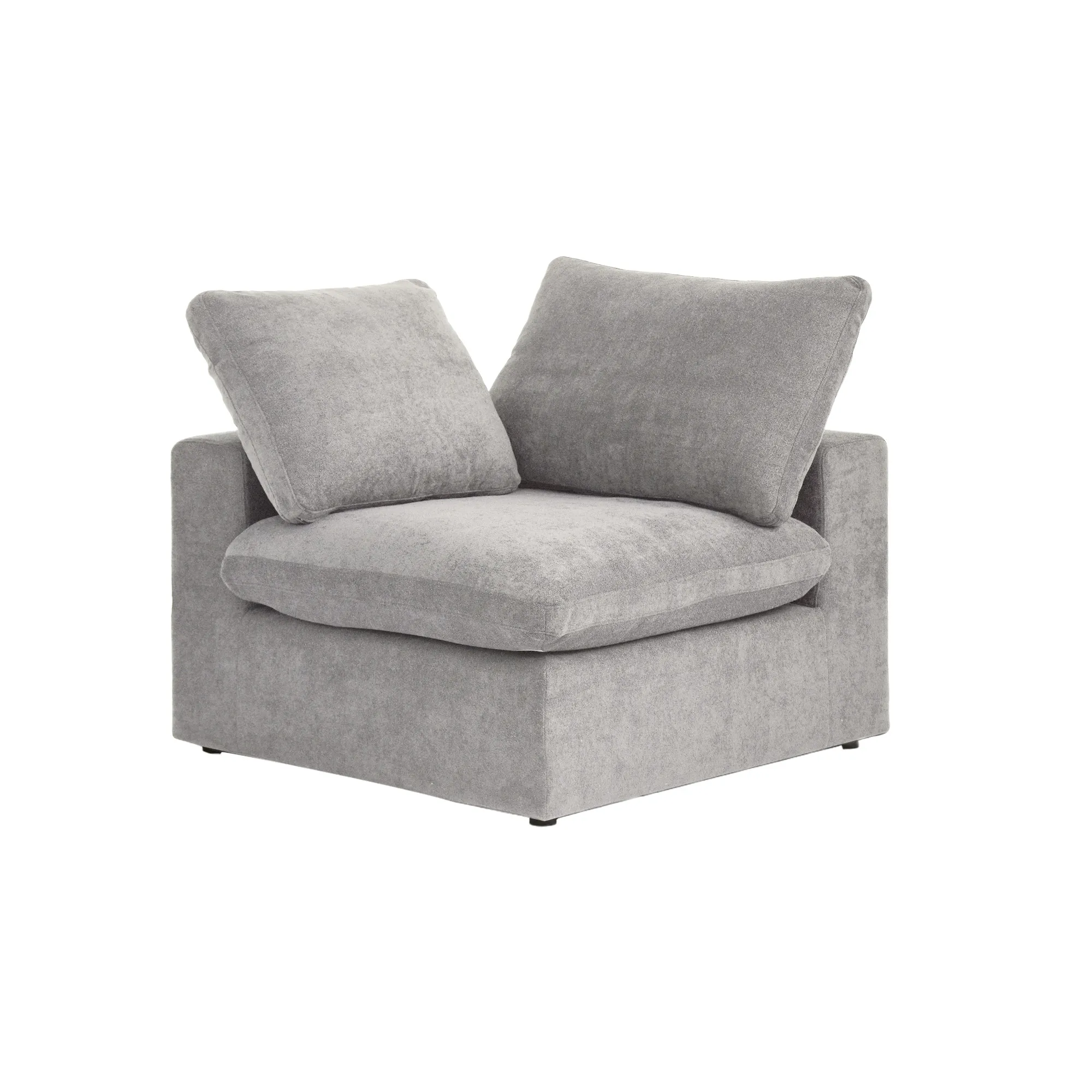 Sky Cloud Sectional Sofa Replaceable Cover 40 Inch Linen Single Sofa 1 Seaters Atunus 3