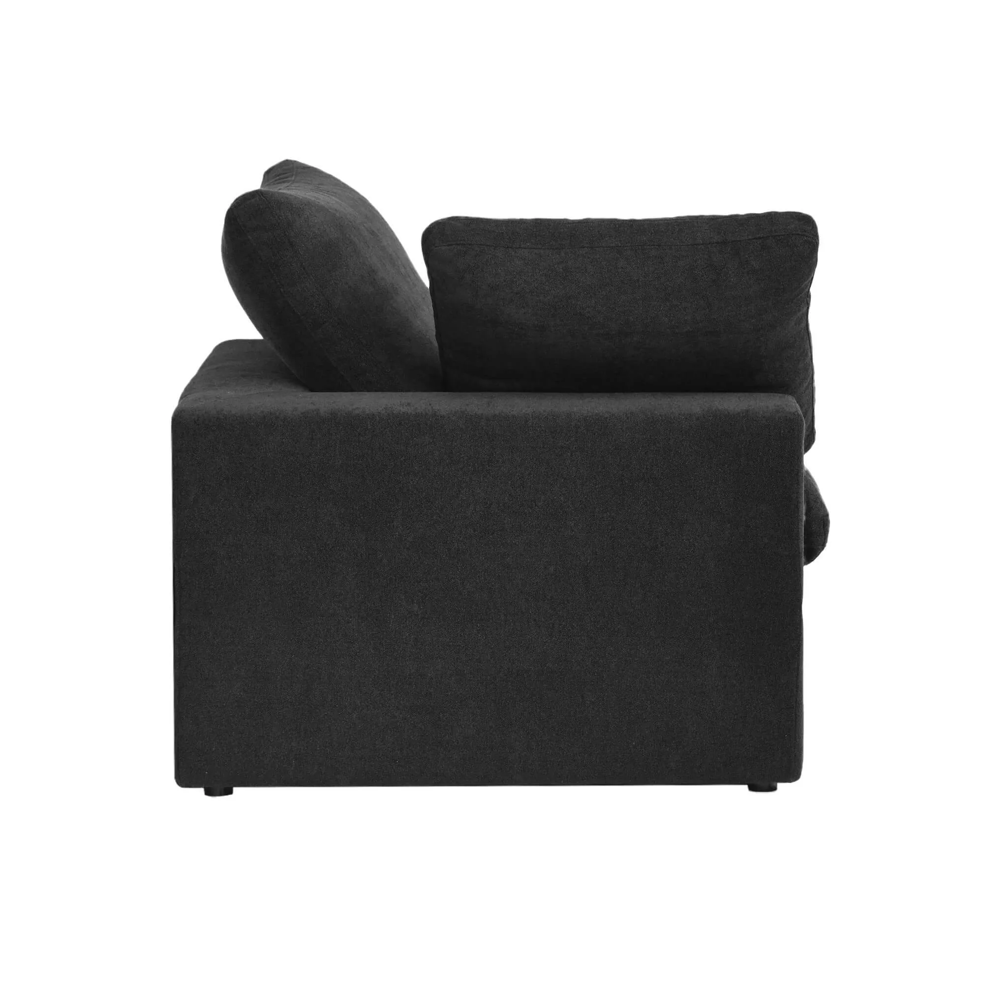 Sky Cloud Sectional Sofa Replaceable Cover 40 Inch Linen Single Sofa 1 Seaters Atunus 9