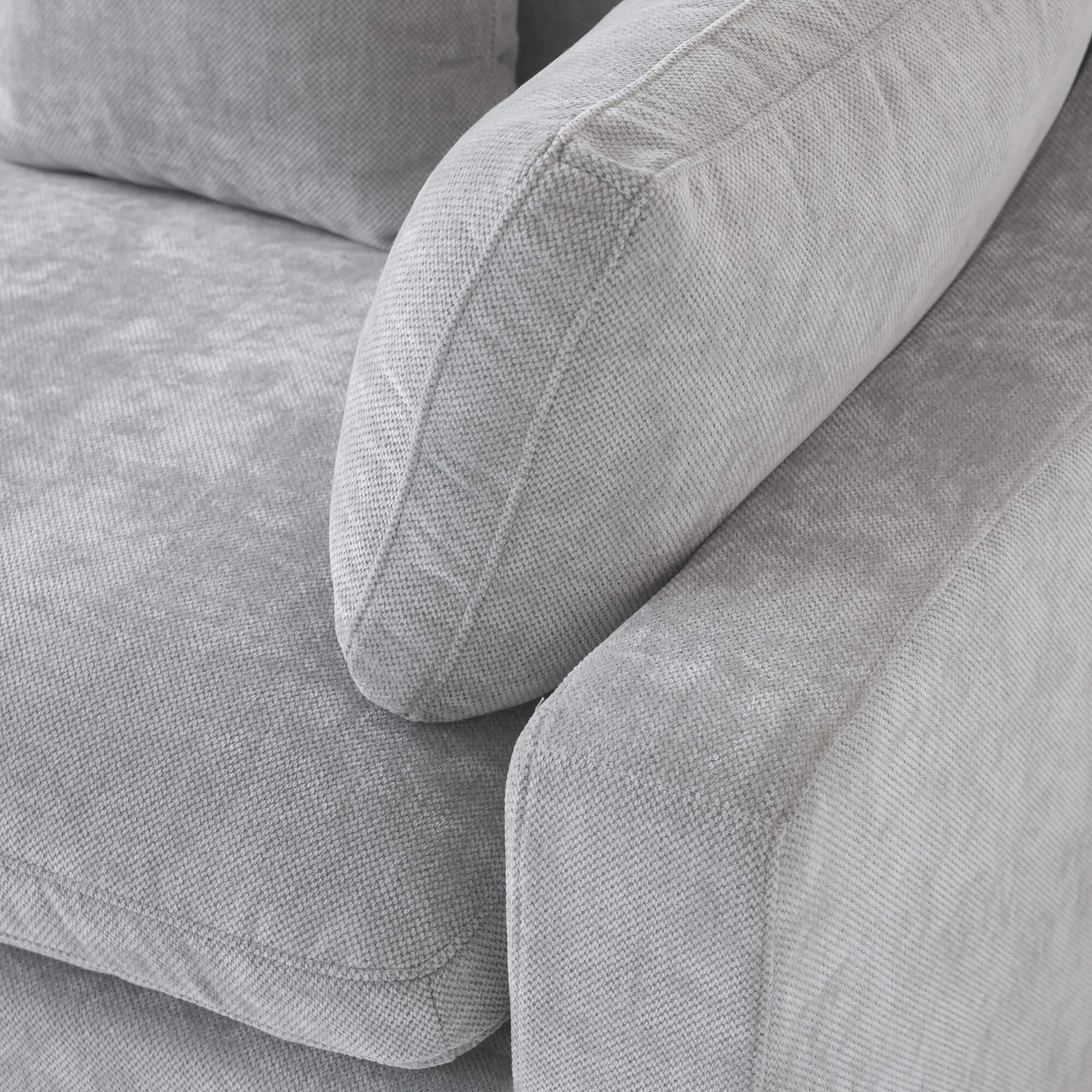 Sky Cloud Slope Sectional Sofa Modular Comfort Linen L Shaped Sectionals 4 Seaters Atunus 31