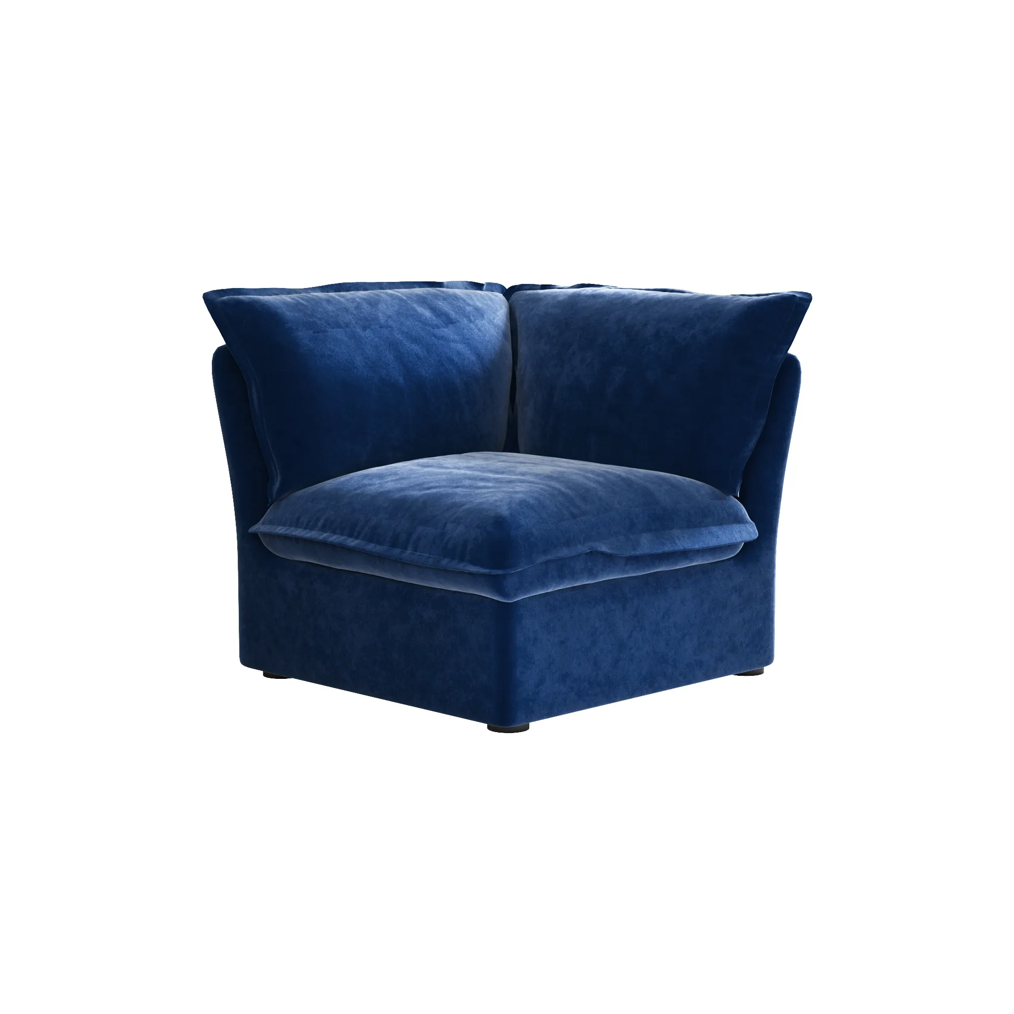 Sky Plus Velvet Cloud Sofa Modular Washable 43 Inch Velvet Single Sofa 1 Seaters Atunus 18