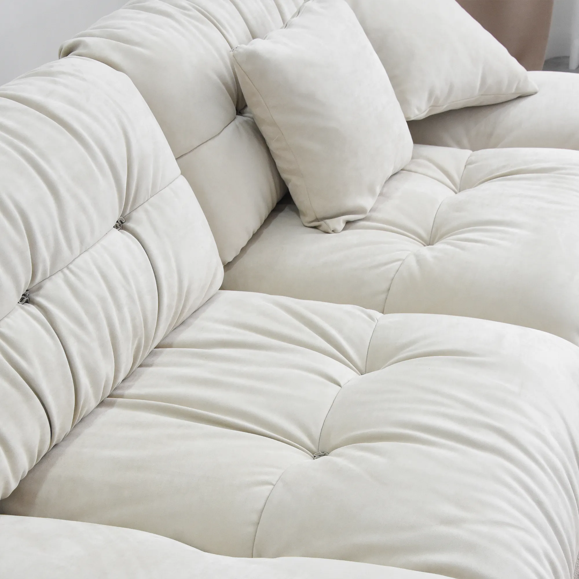 Soffice Pet Friendly Loveseat Sofa Atunus 17