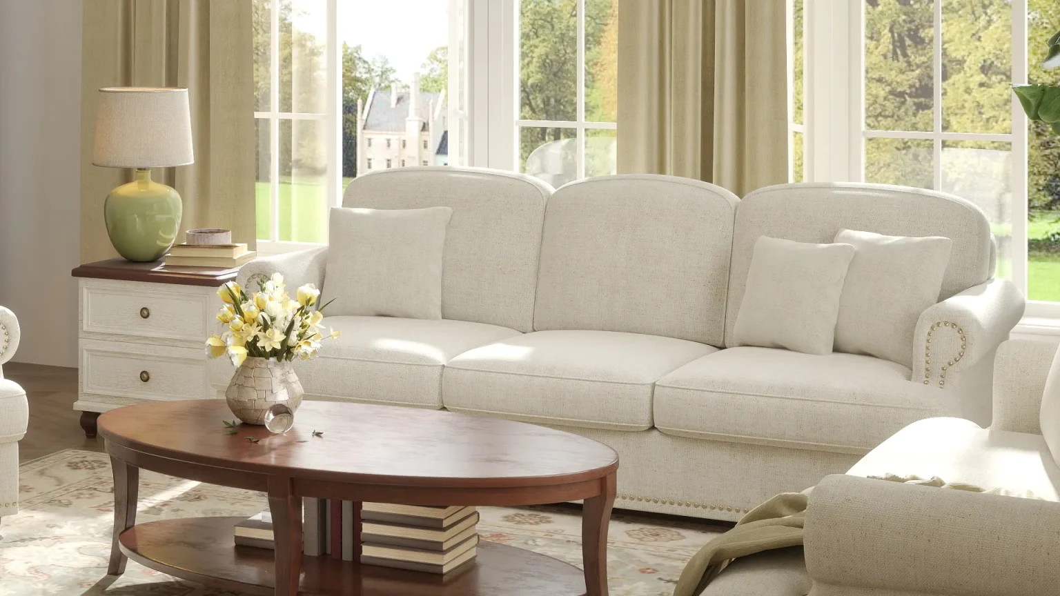 Space Planning L Shaped Small Living Room Decoration Tips