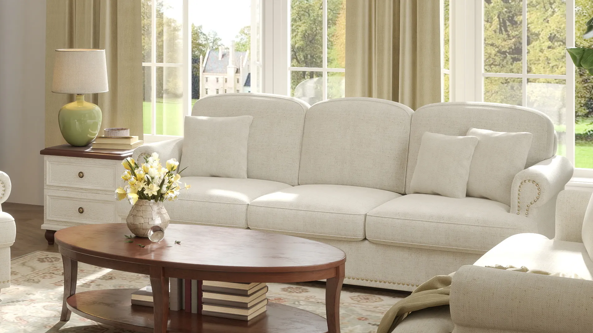Space Planning L Shaped Small Living Room Decoration Tips