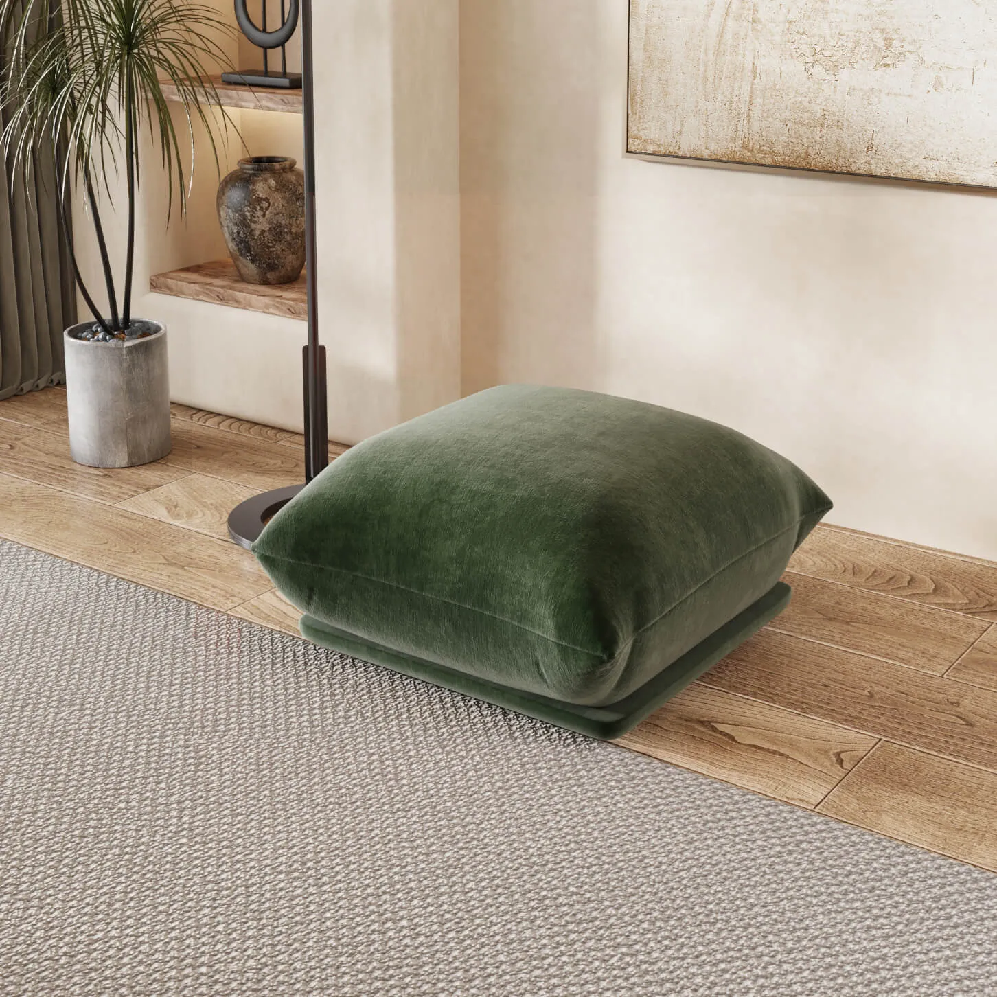 Urban Sectional Sofa Modular Flexibility 104 Inch Chenille L Shaped Sectionals 4 Seaters Atunus 14