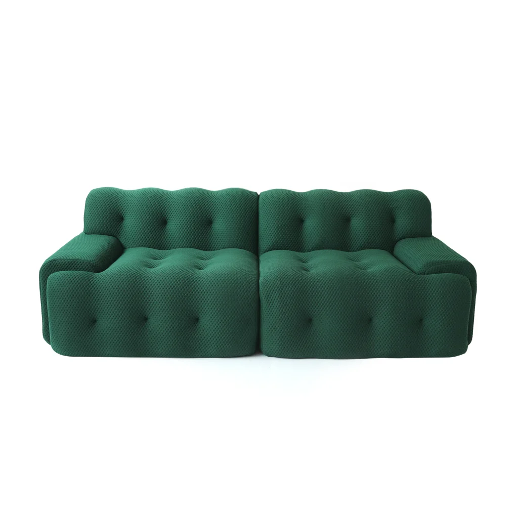 Bubble Sectional Sofa Front View