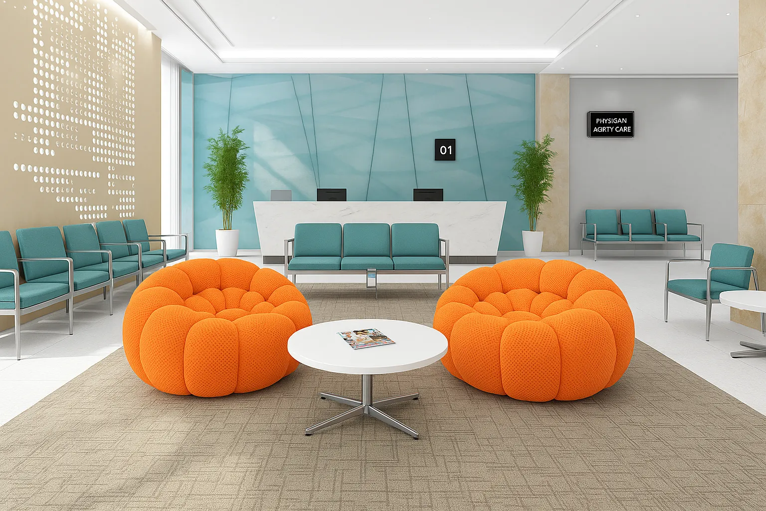 Bubble Sofas For Reception Area