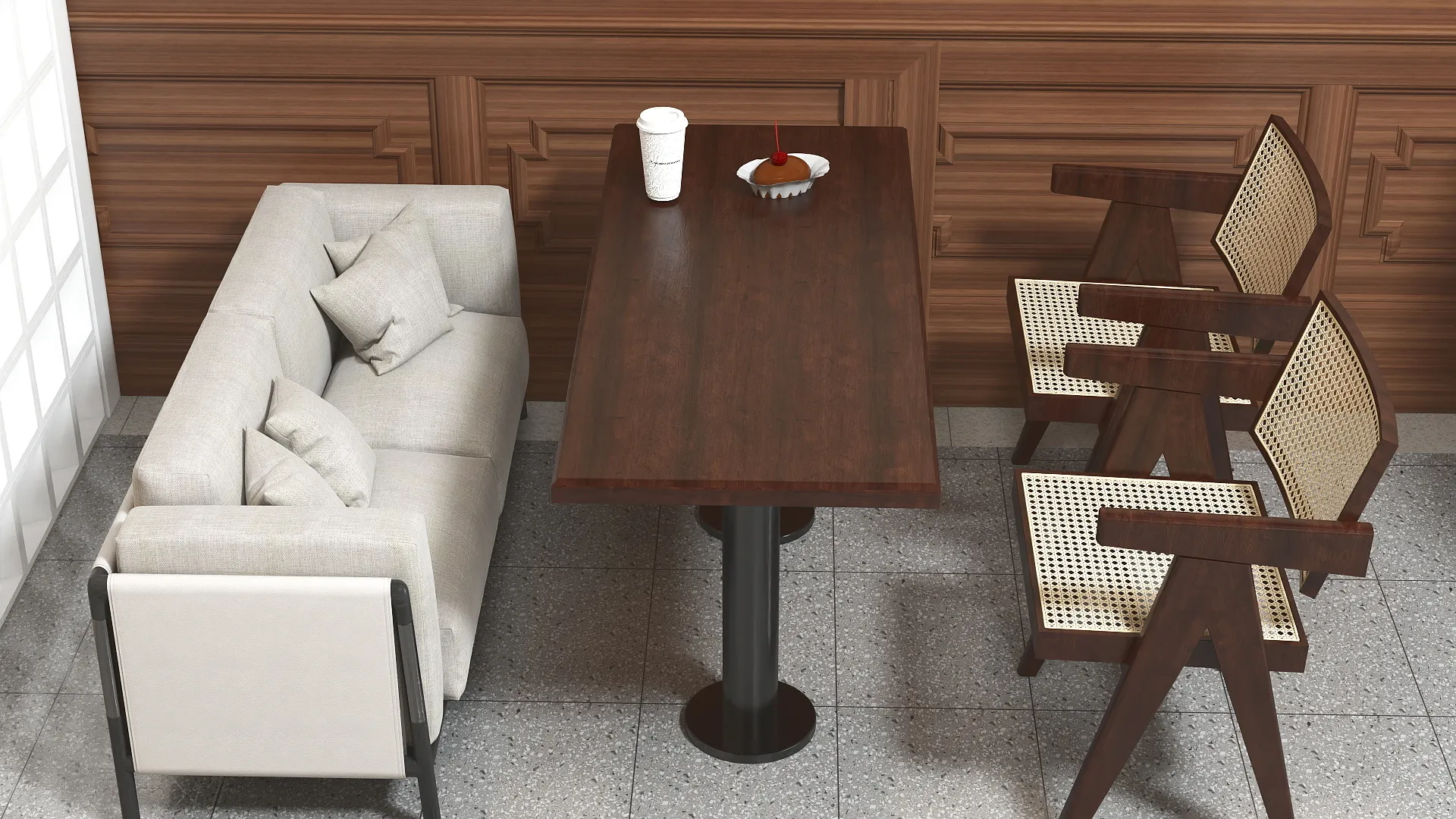 Internet Celebrity Restaurant Check In Point Design