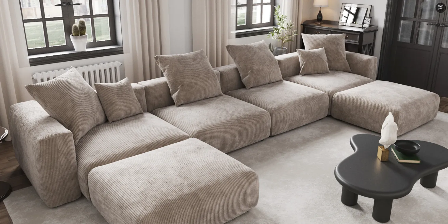 Is A Corduroy Sofa Easy To Clean