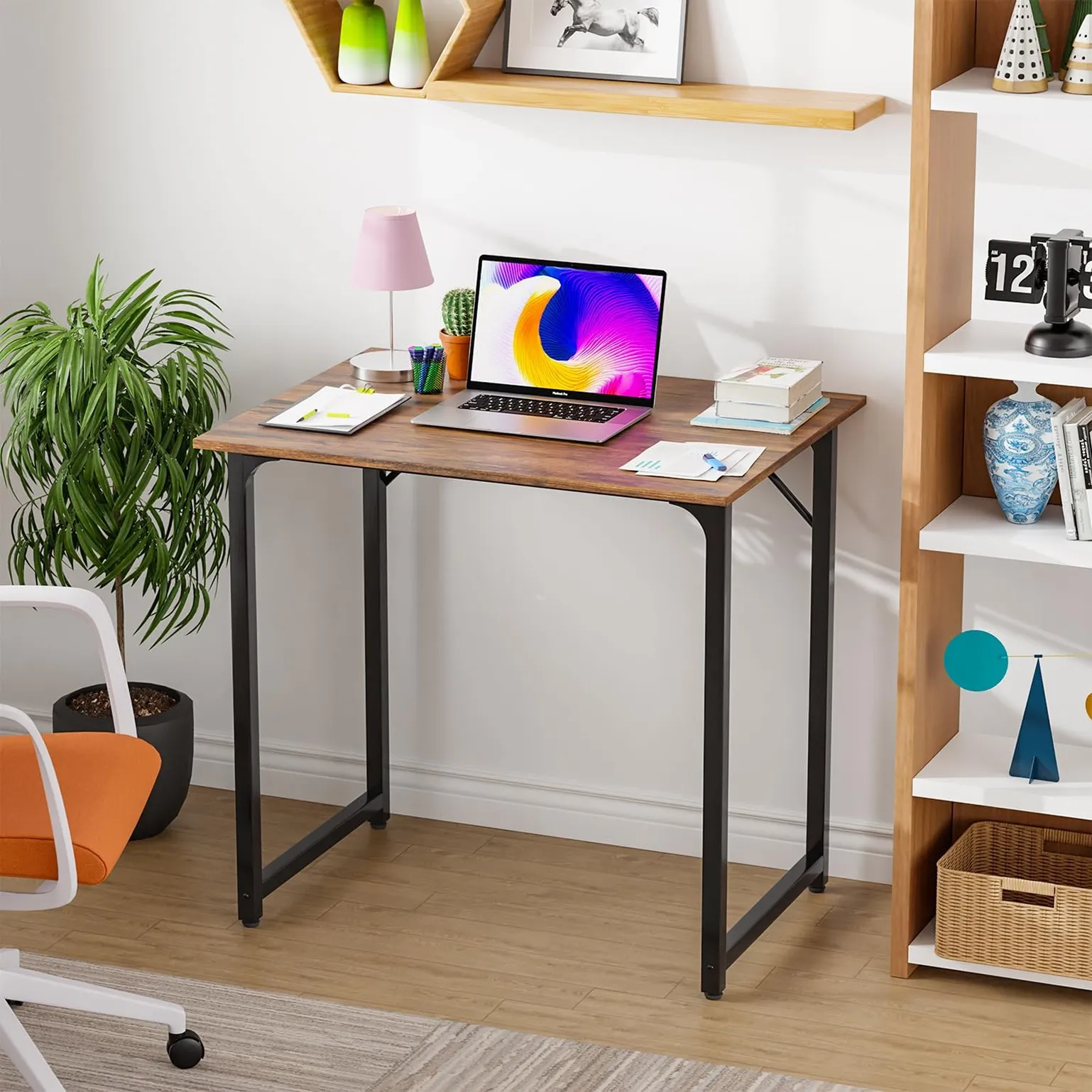 323947 Inch Computer Desk Study Writing Desk With Adjustable Foot Pads 2 1750296791