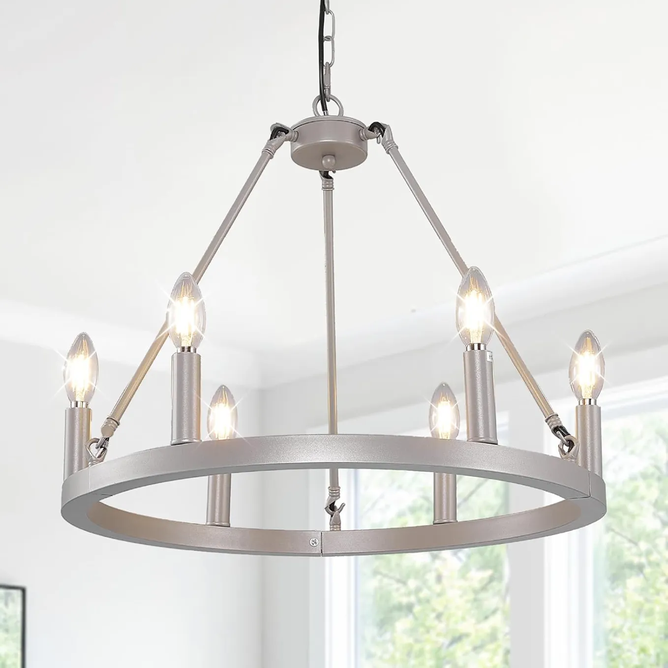 6 Light Black Chandelier 1 1750235499