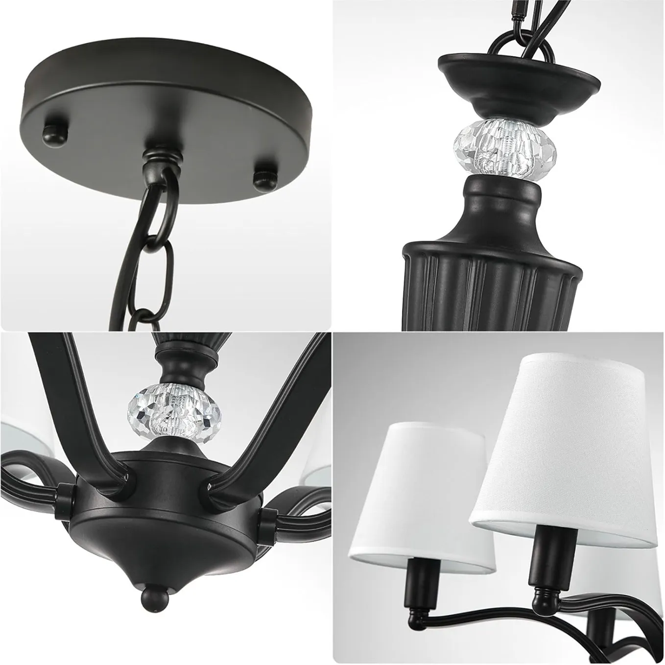 6 Light Rustic Farmhouse Chandelier For Dining Room 5 1750236973