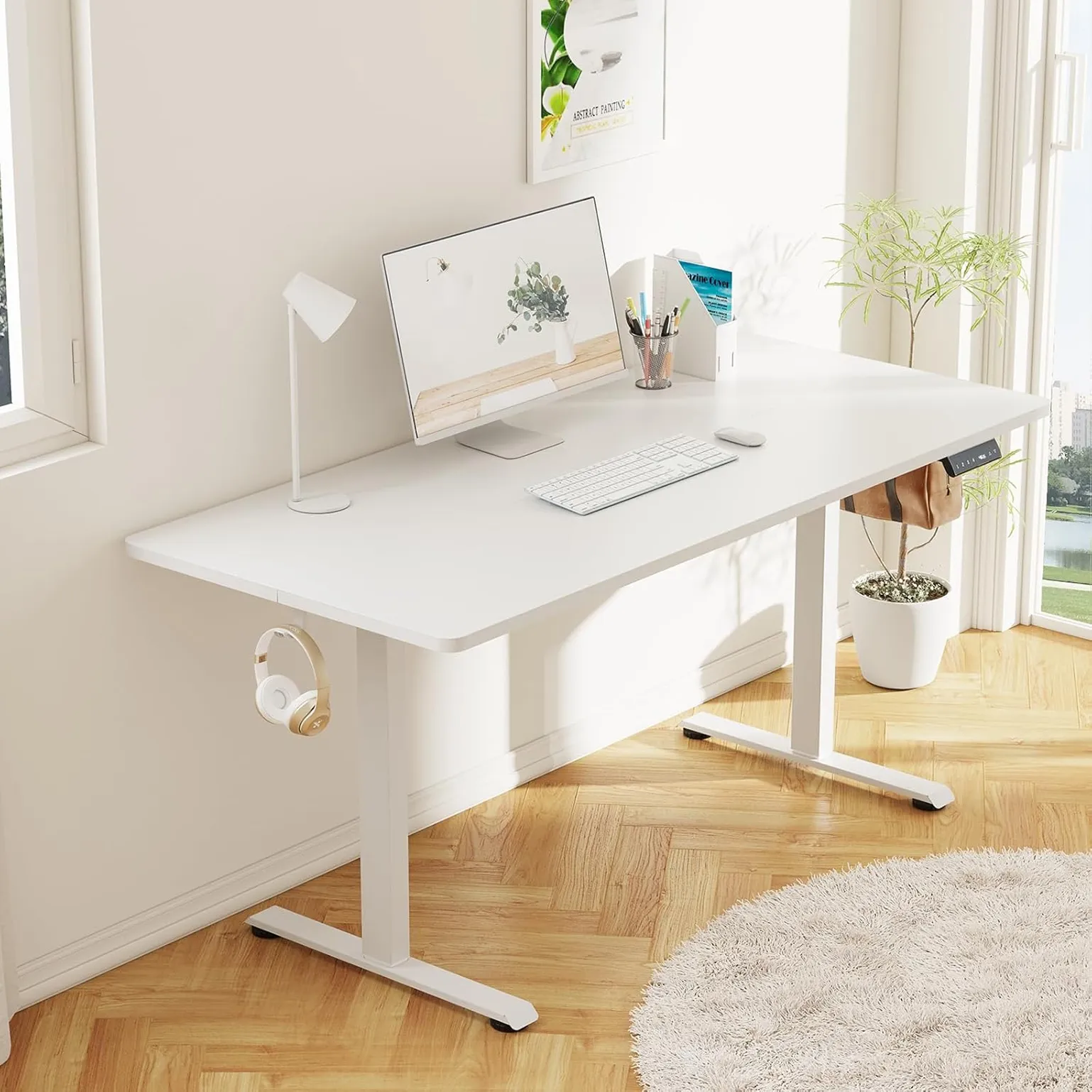 63x27.6 Inch Large Size Electric Lift Desk 1 1750296795