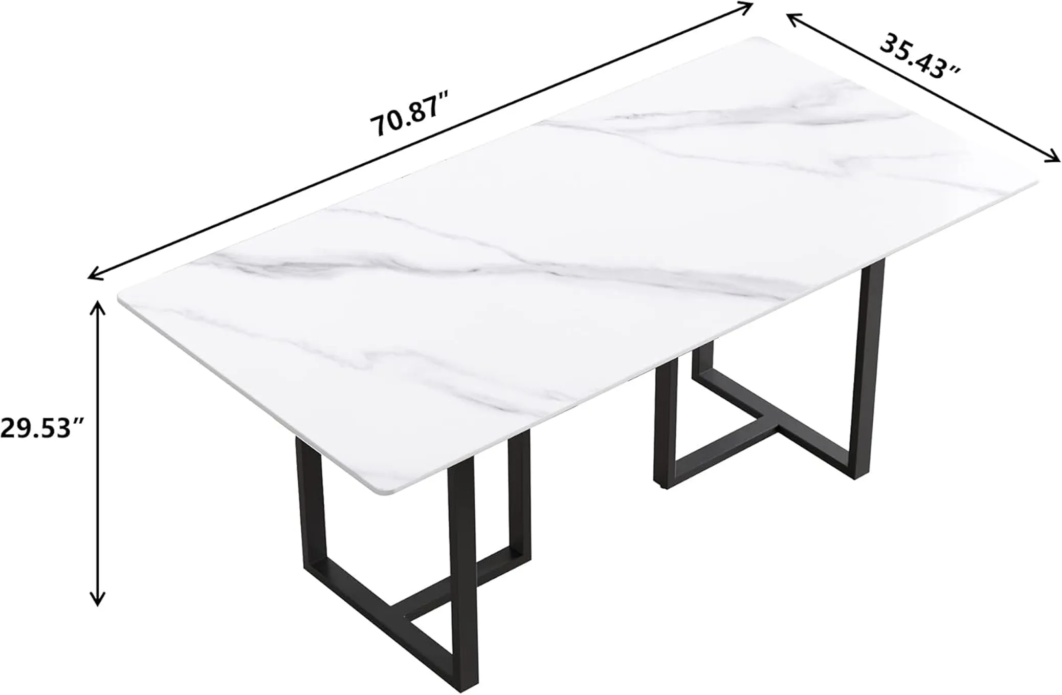 70.8 Inch Modern Dining Table 2 1750239716