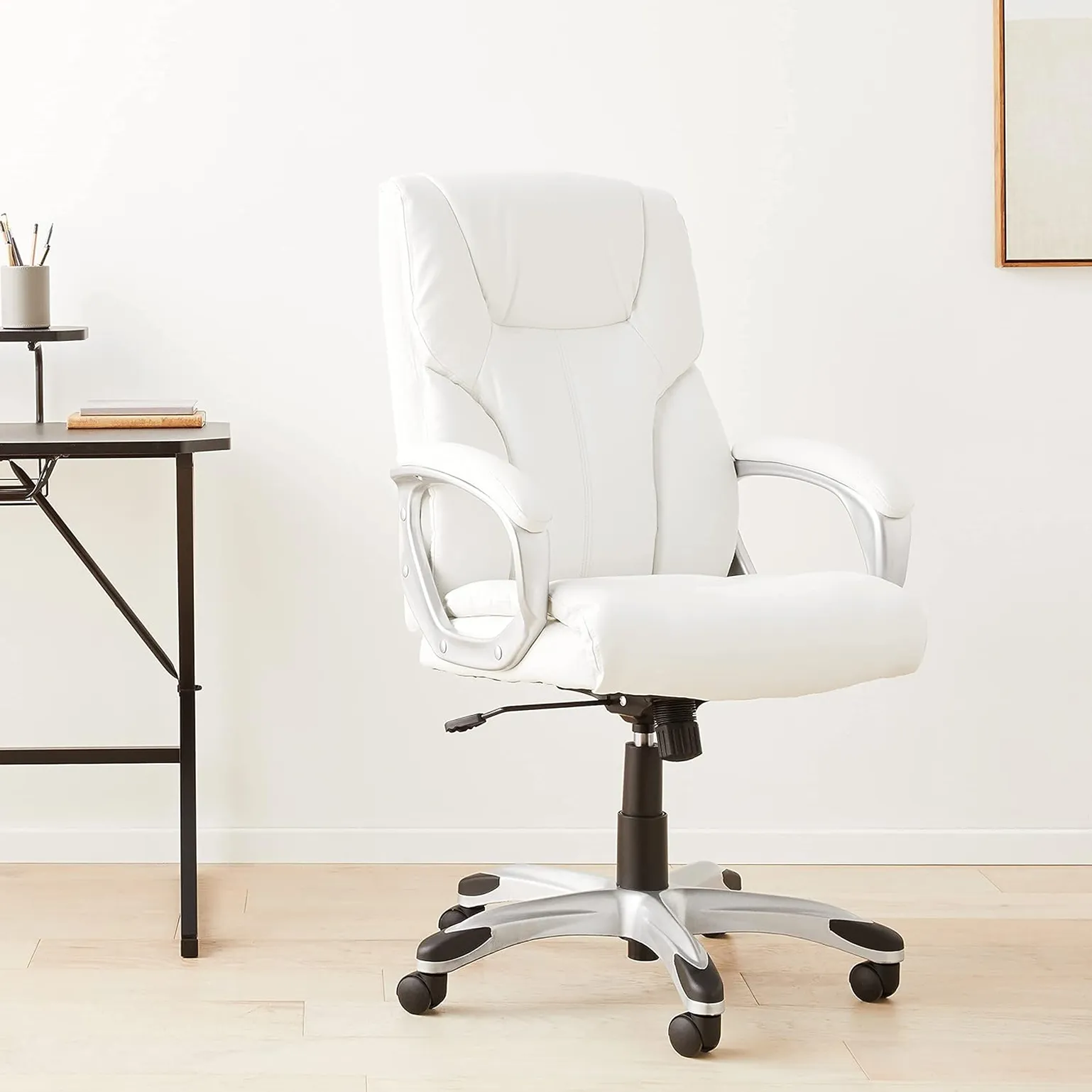 Amazon Basics Premium High Back Office Chair With Adjustable Height 1 1750297831