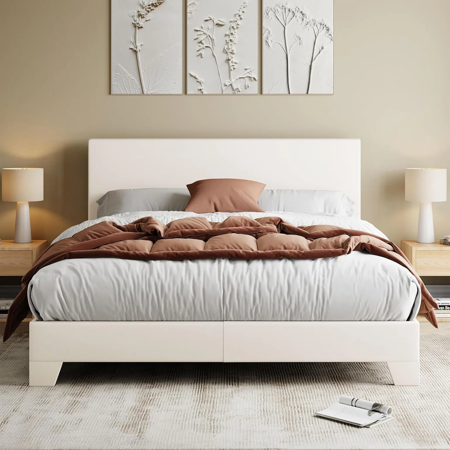 Bed Frame With Customizable Headboard 1 1750241758