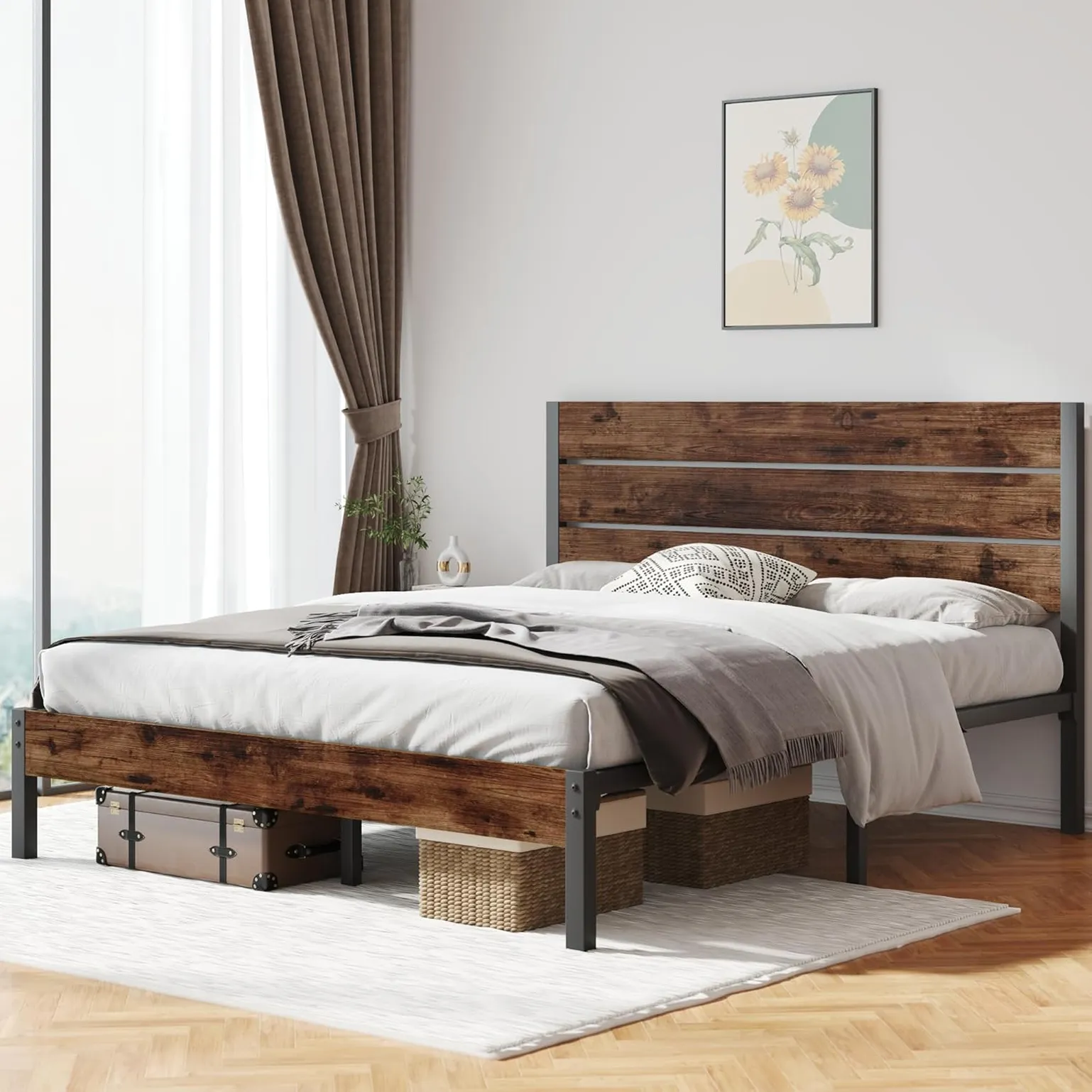 Bed Frame With Headboard And Footboard 3 1750241717