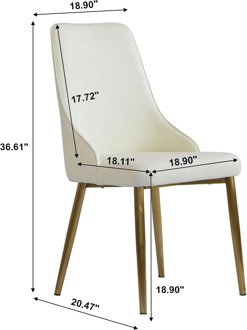 Contemporary 53 Inch Dining Table For Six 3 1750238040