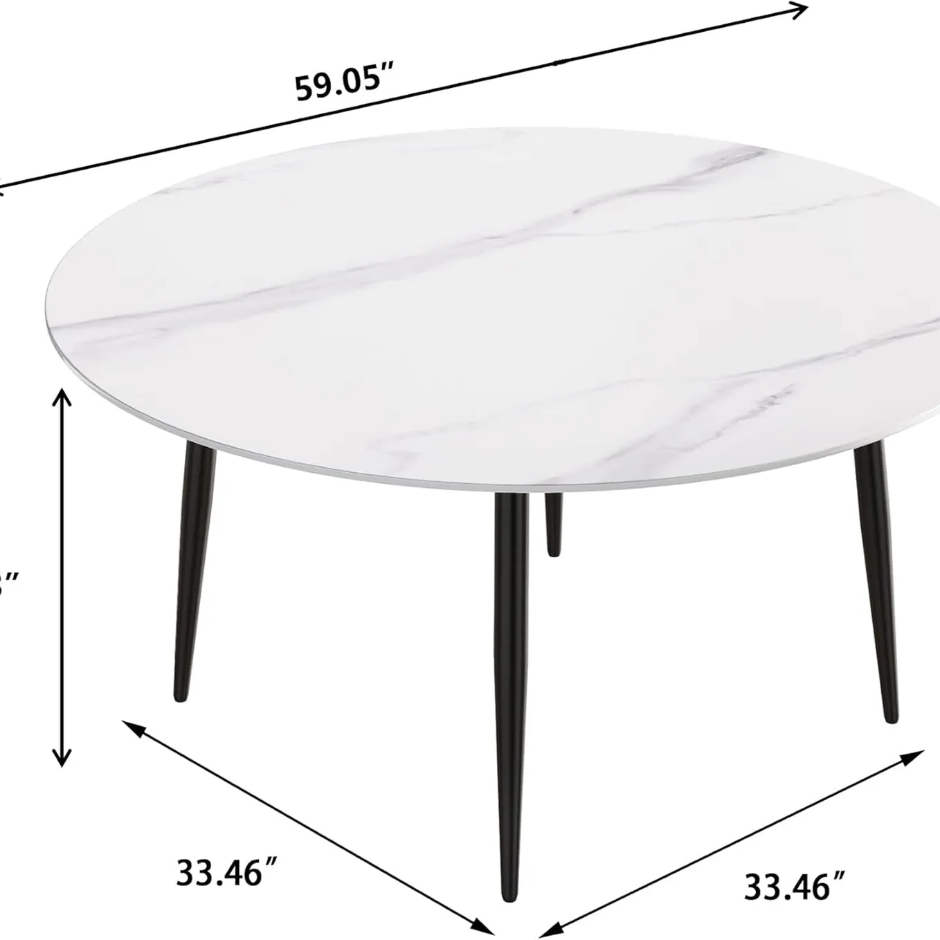 Contemporary 7 Piece Circular Dining Set 2 1750238035