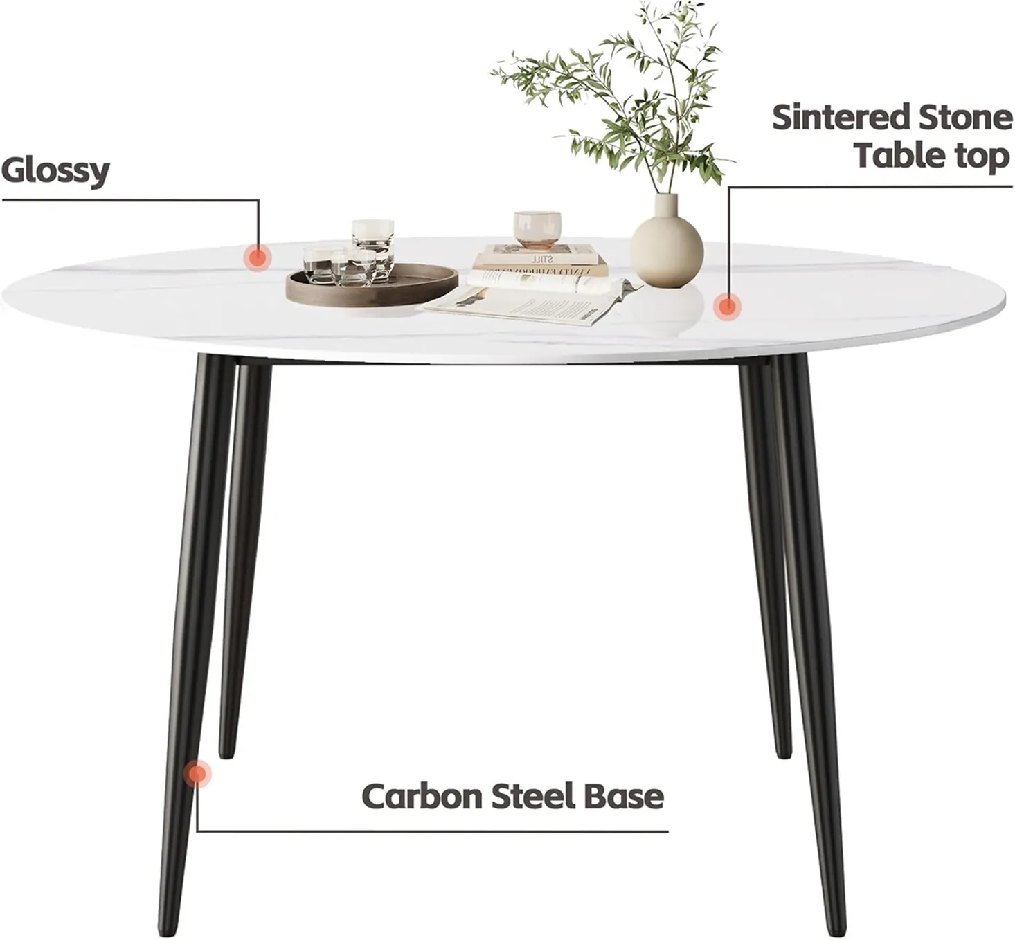 Contemporary 7 Piece Circular Dining Set 3 1750238035