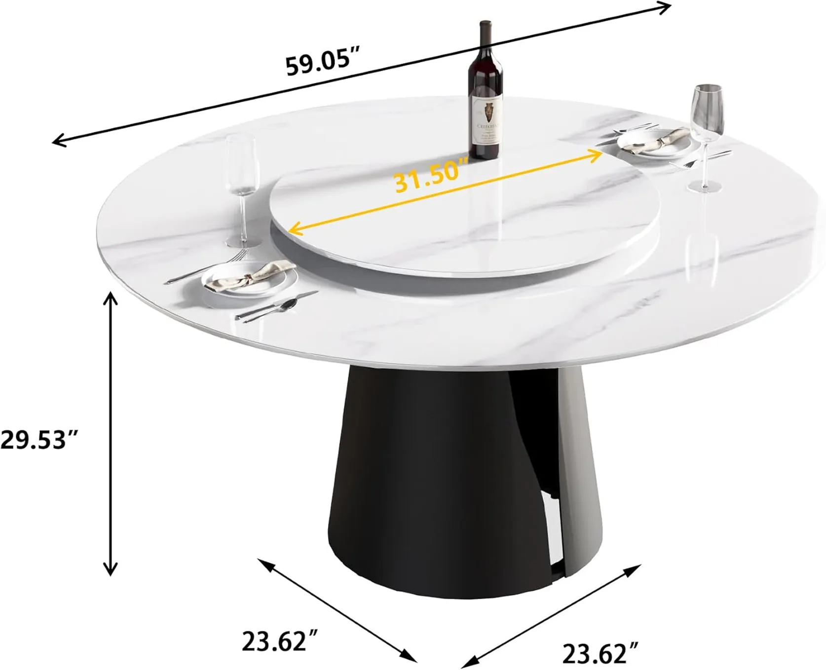 Contemporary Circular Dining Table For 8 2 1750239704