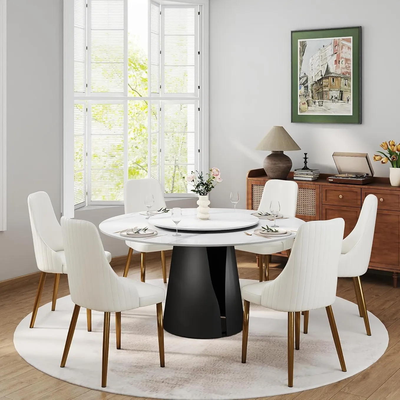 Contemporary Circular Dining Table For 8 3 1750239706