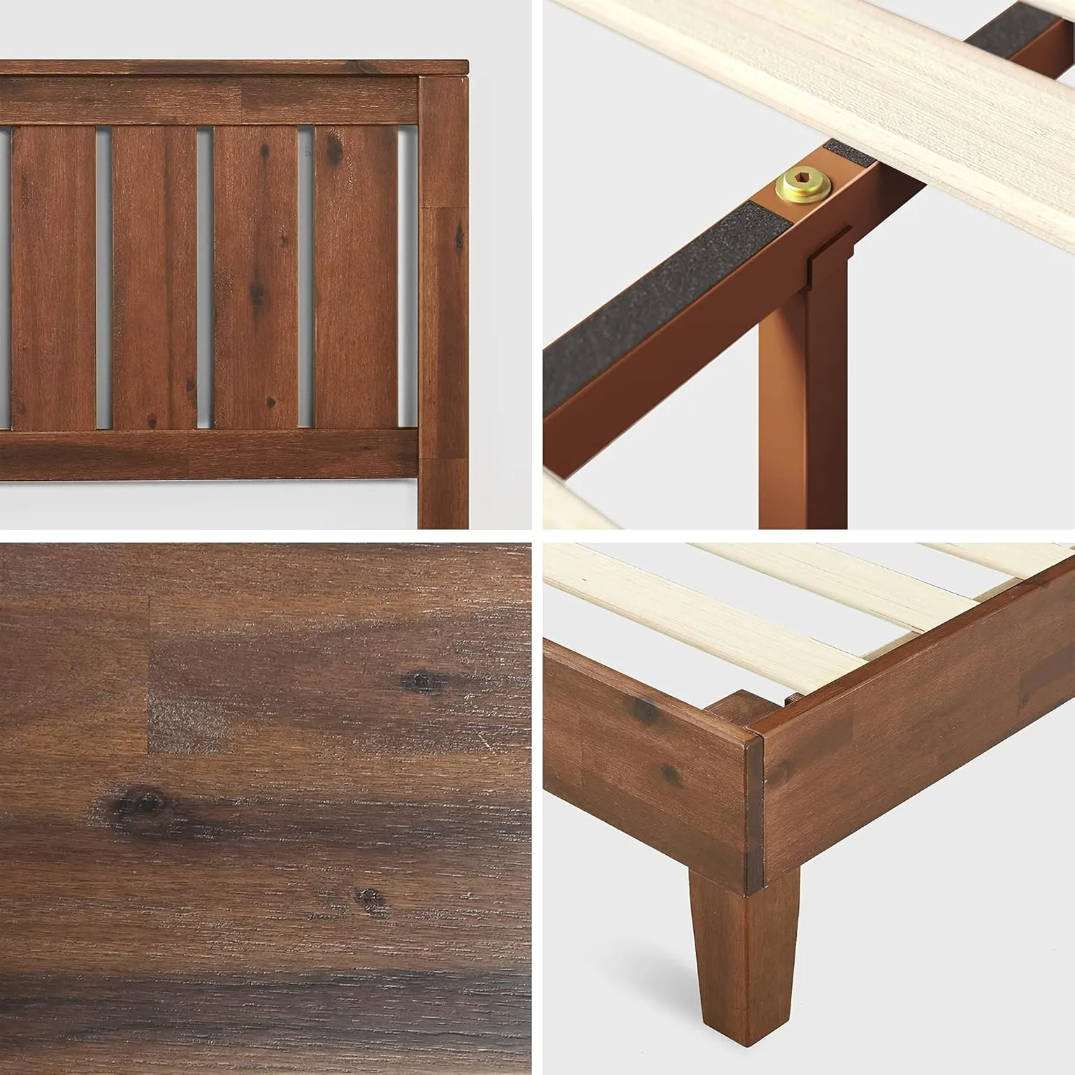 Deluxe Wooden Bed Frame With Headboard 3 1750241742