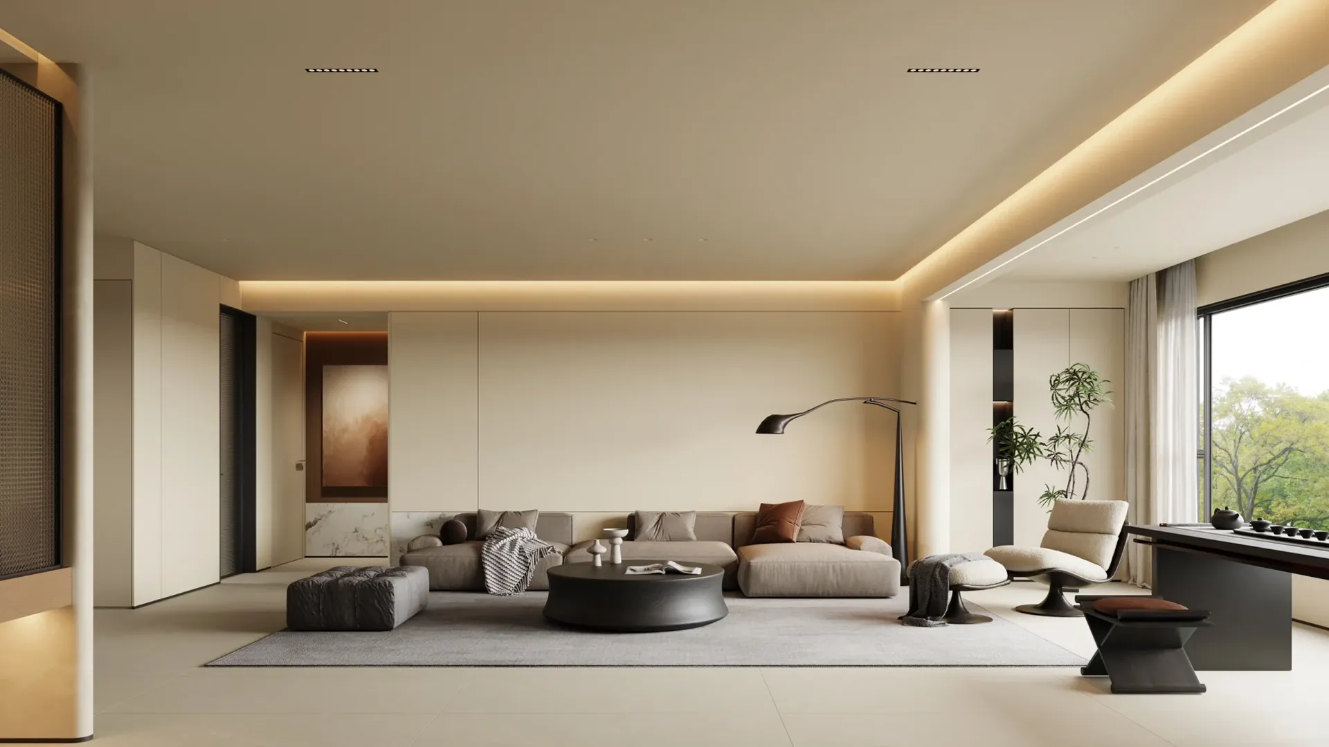 Enhance Your Workspace With The Serenity Of Modern Minimalist Aesthetics 01