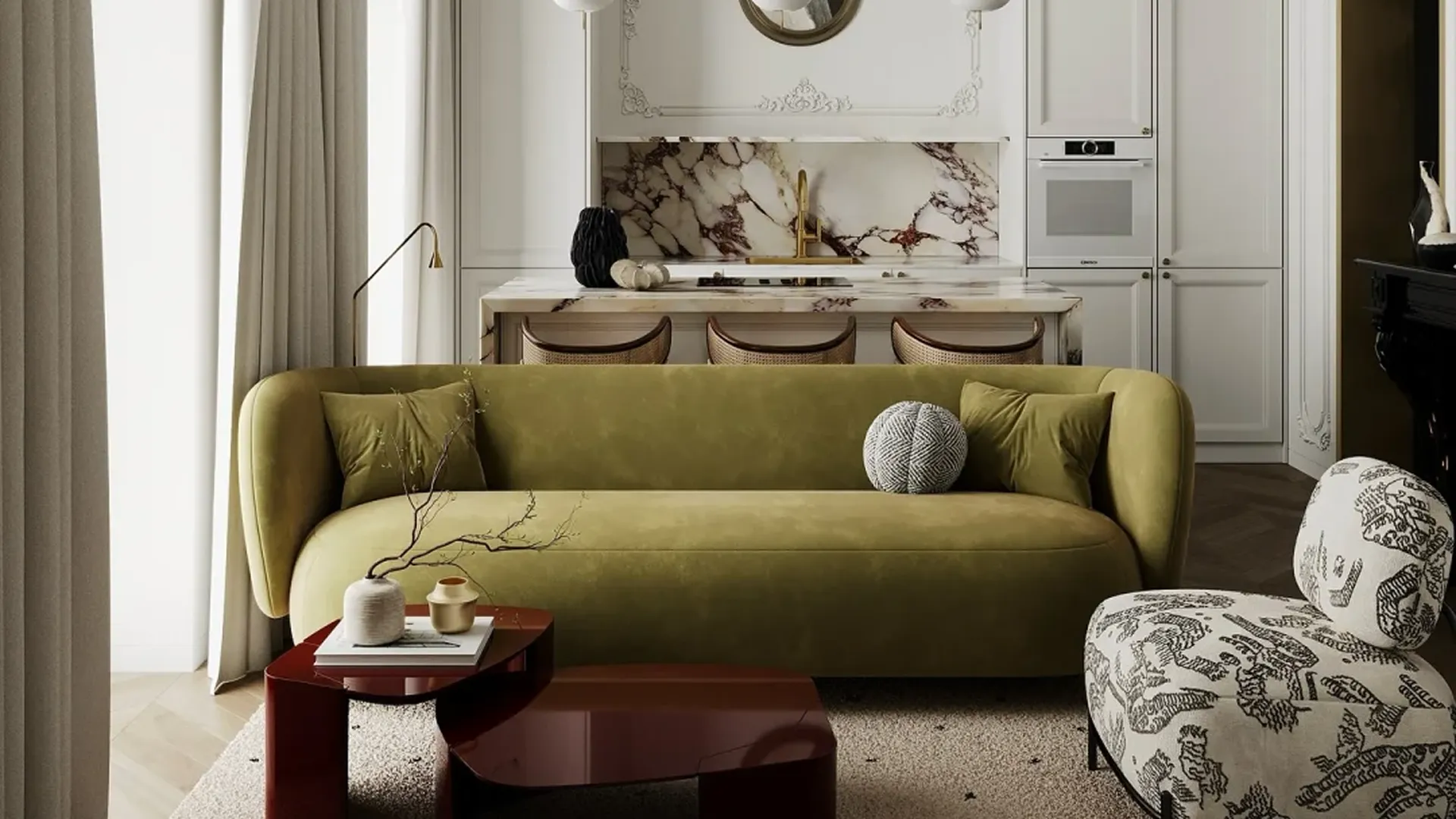 French Luxury Interiors Where Tradition Meets Contemporary Business Excellence 01