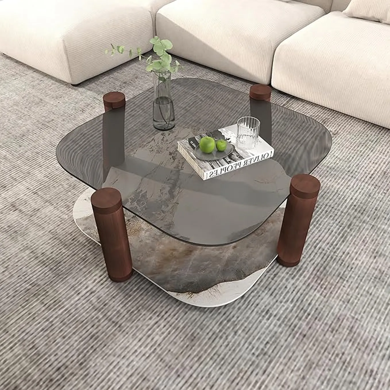 Rotatable Lift Top Coffee Table With Concealed Storage 3 1750234544
