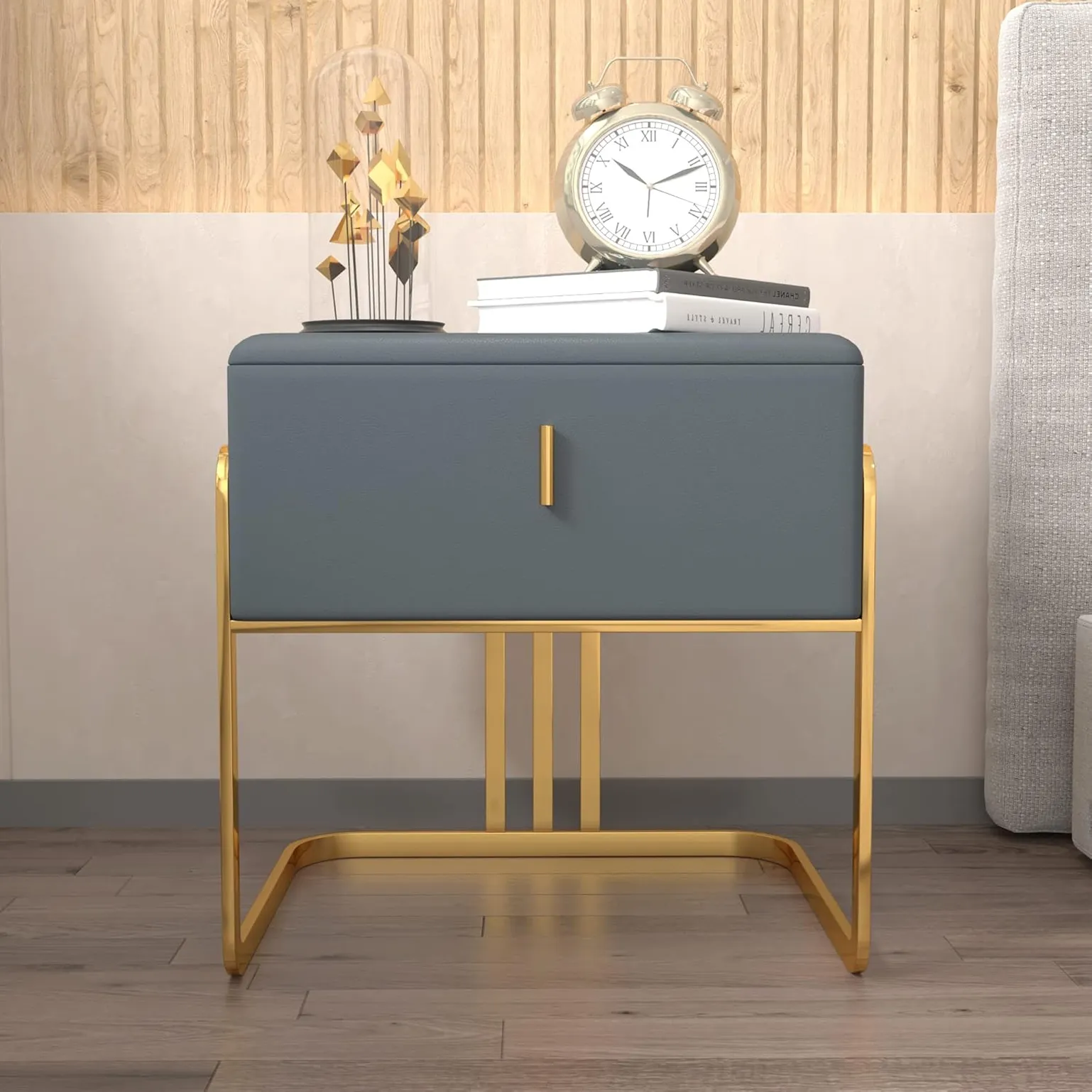 Simple Style Bedside Table With Drawers 1 1750242398