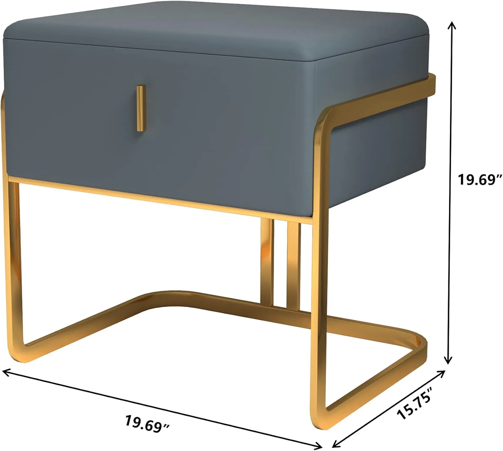 Simple Style Bedside Table With Drawers 2 1750242400