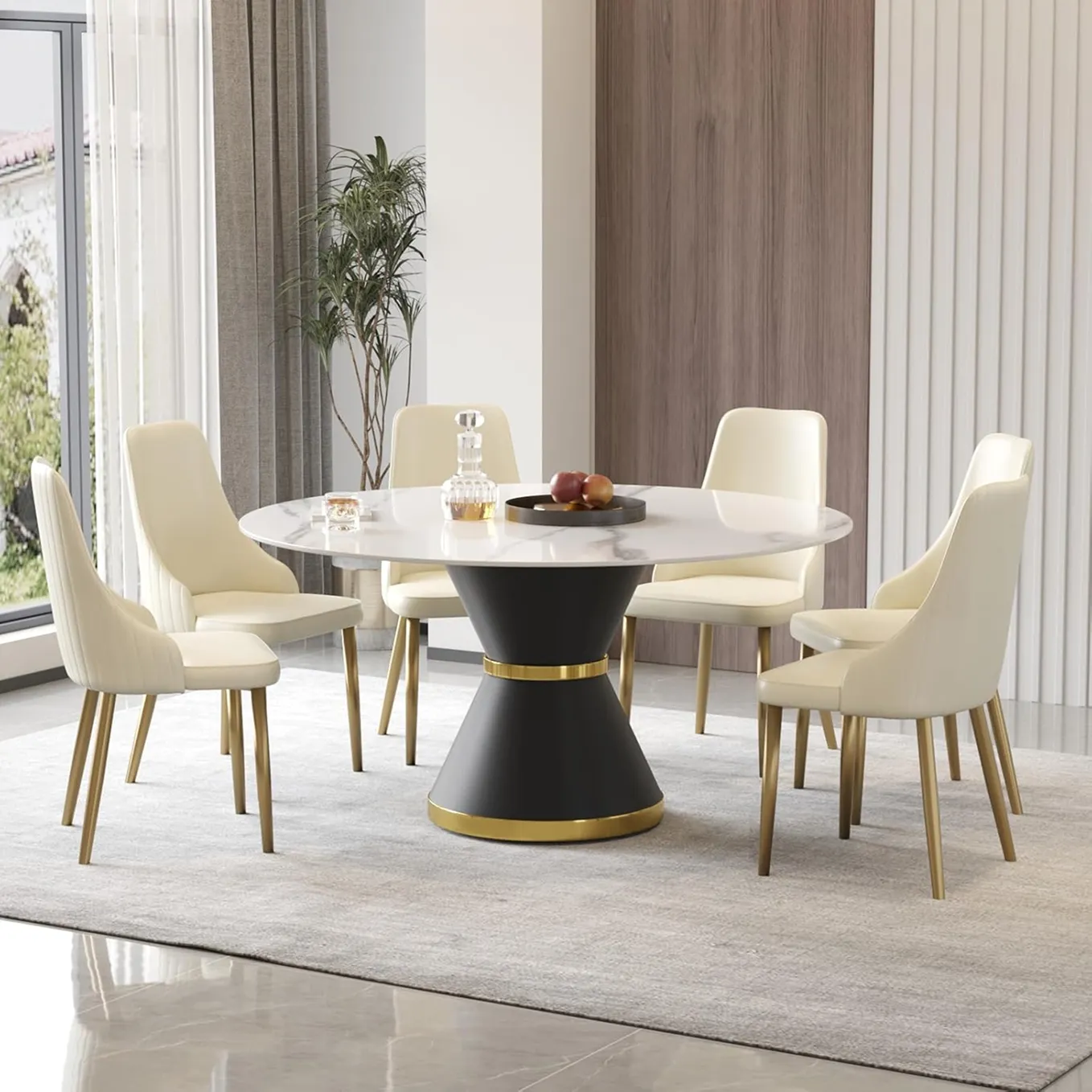 Stylish Sdorens Circular Dining Table For 8 3 1750239713