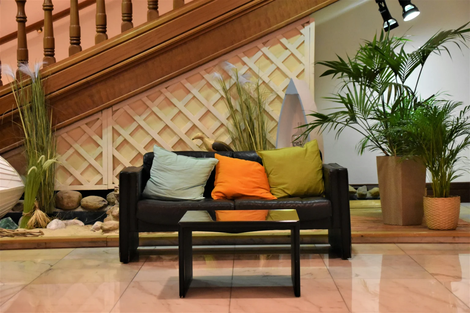 Custom Sectional Sofa In Hotel