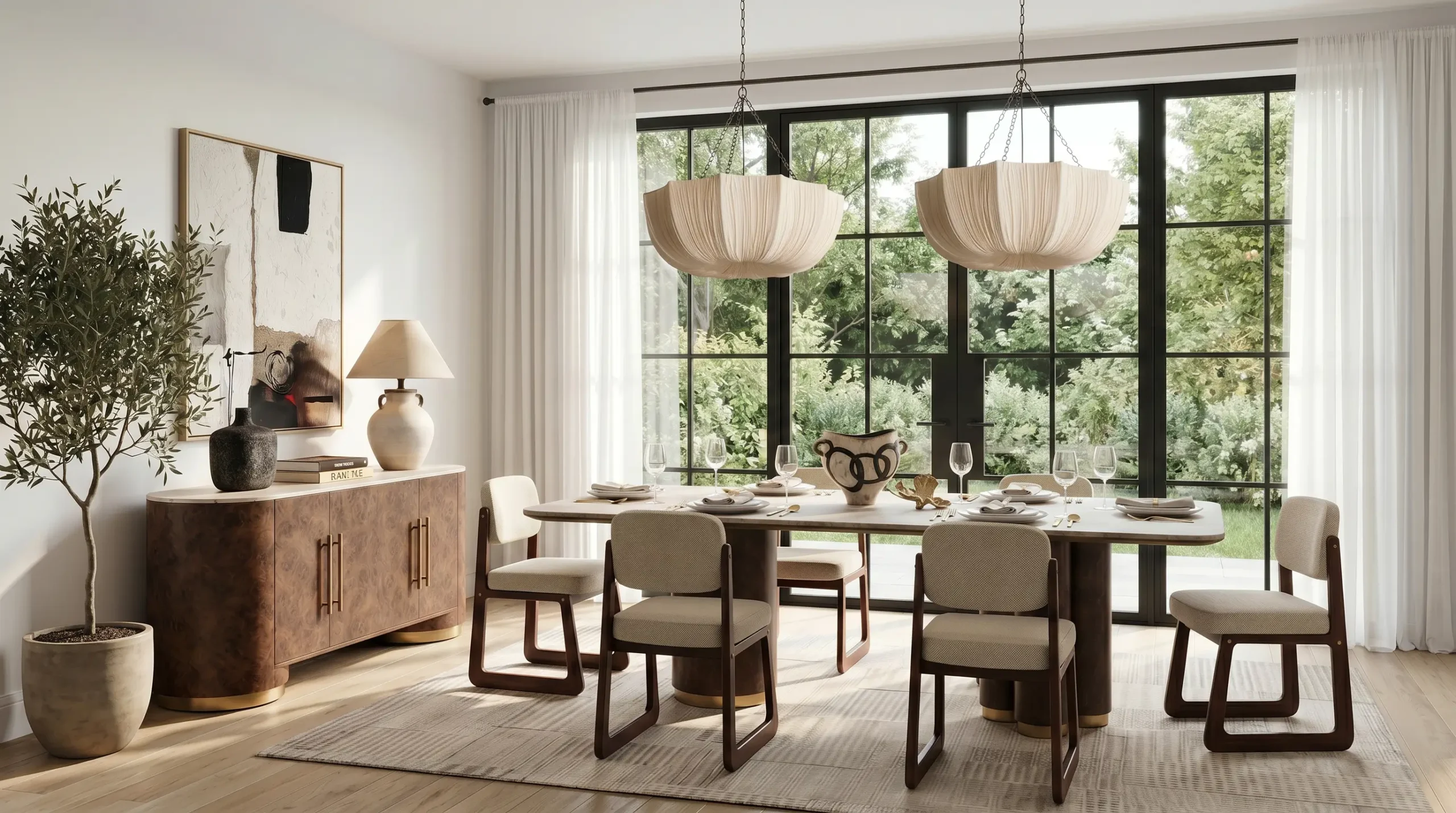 Oatmeal Earth Dining Room Collection
