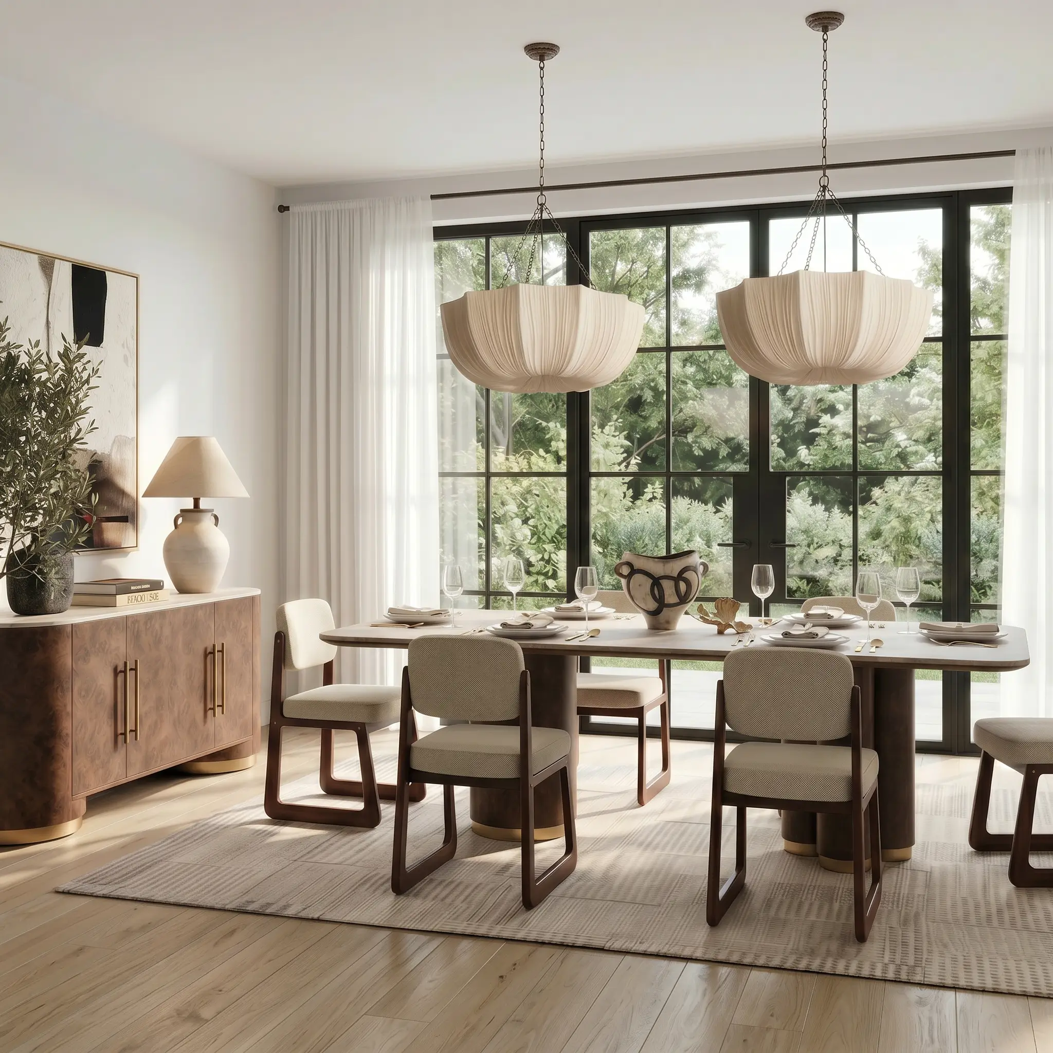 Oatmeal Earth Dining Room Collection