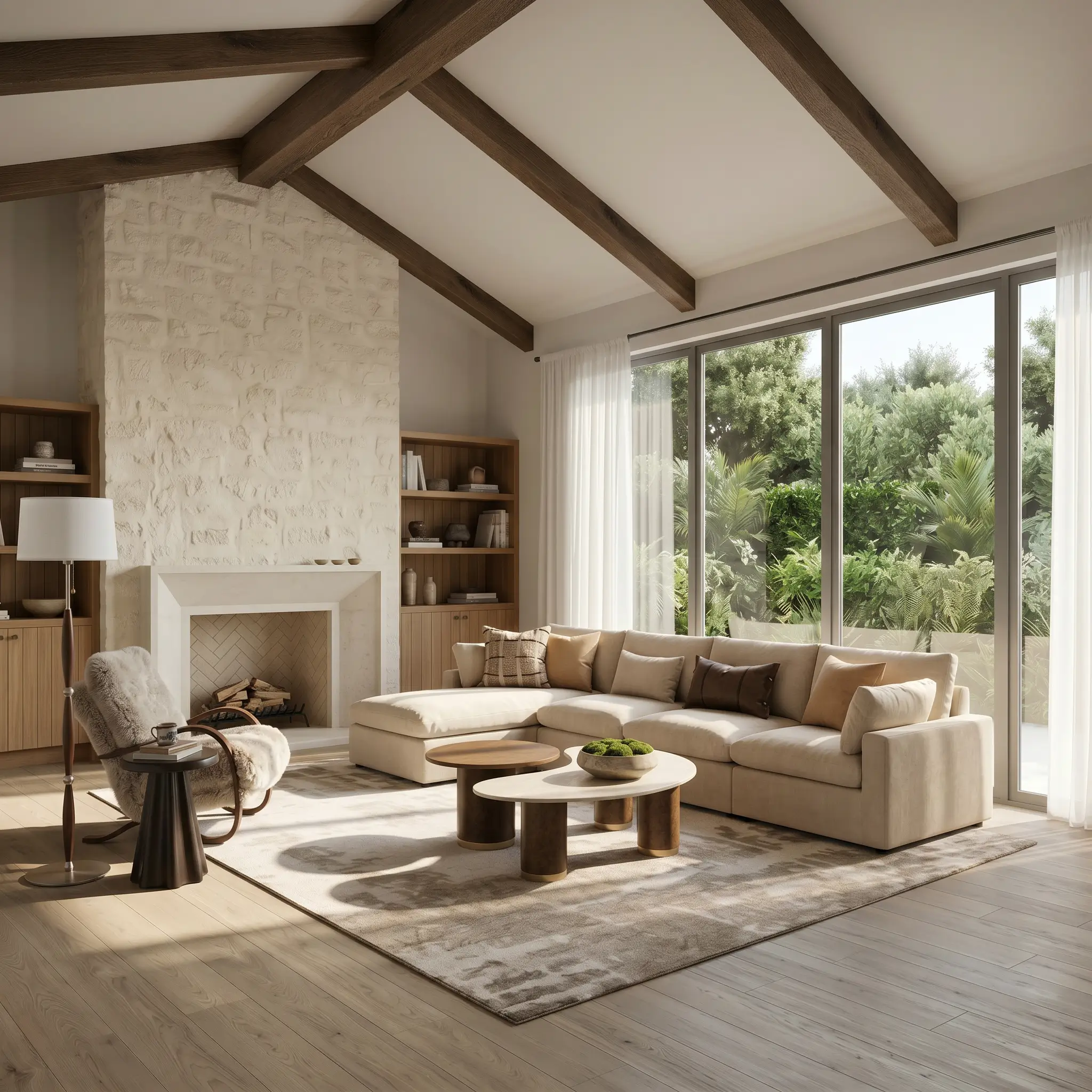 Oatmeal Earth Living Room Collection
